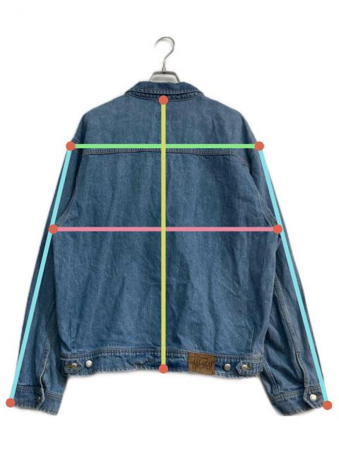 中古・古着通販】stussy (ステューシー) Denim Zip Work Jacket SP24