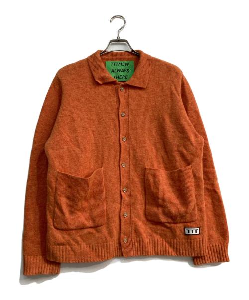 中古・古着通販】TTT MSW (ティー) ニットカーディガン オレンジ