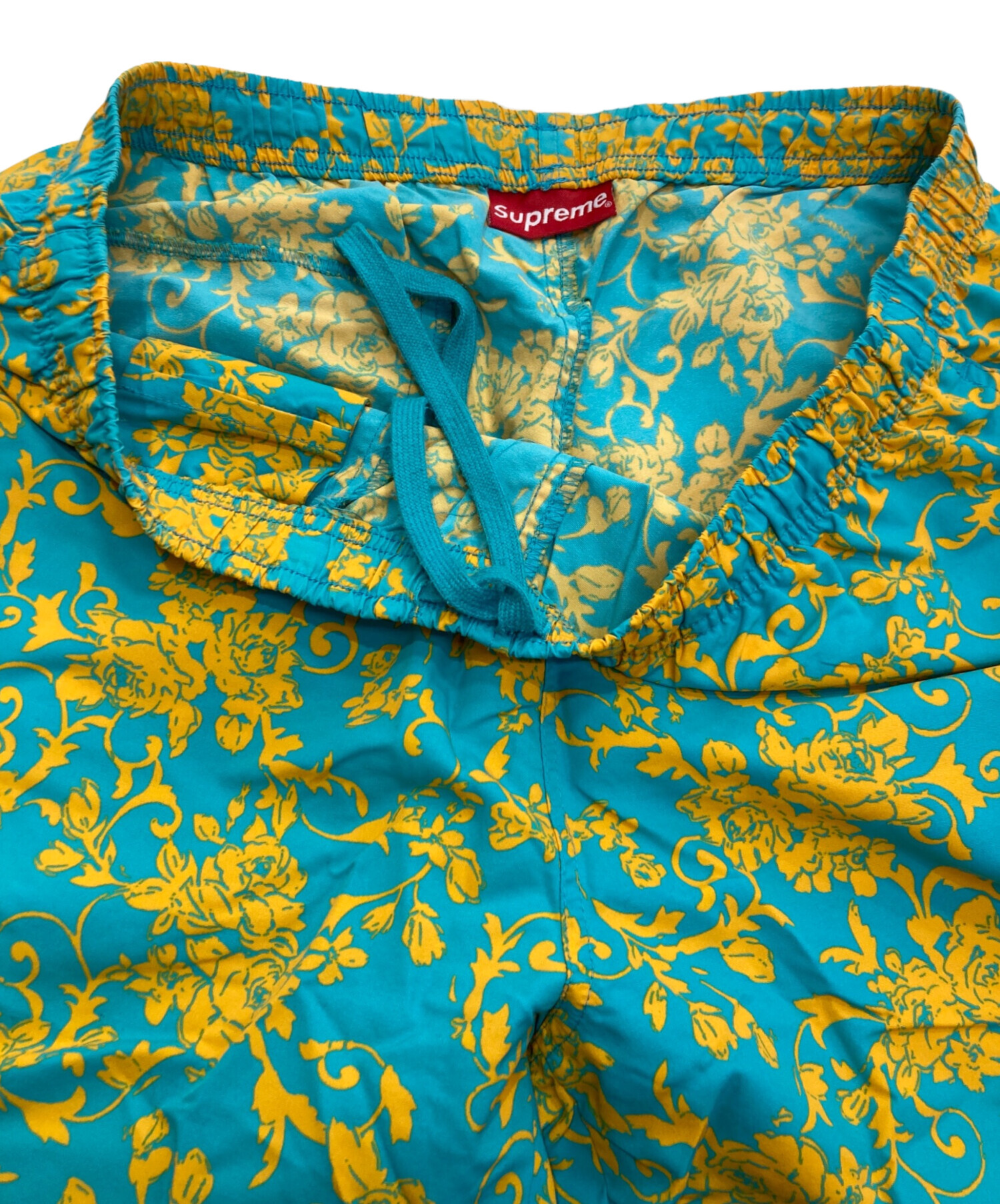 中古・古着通販】Supreme (シュプリーム) Warm up pant teal floral