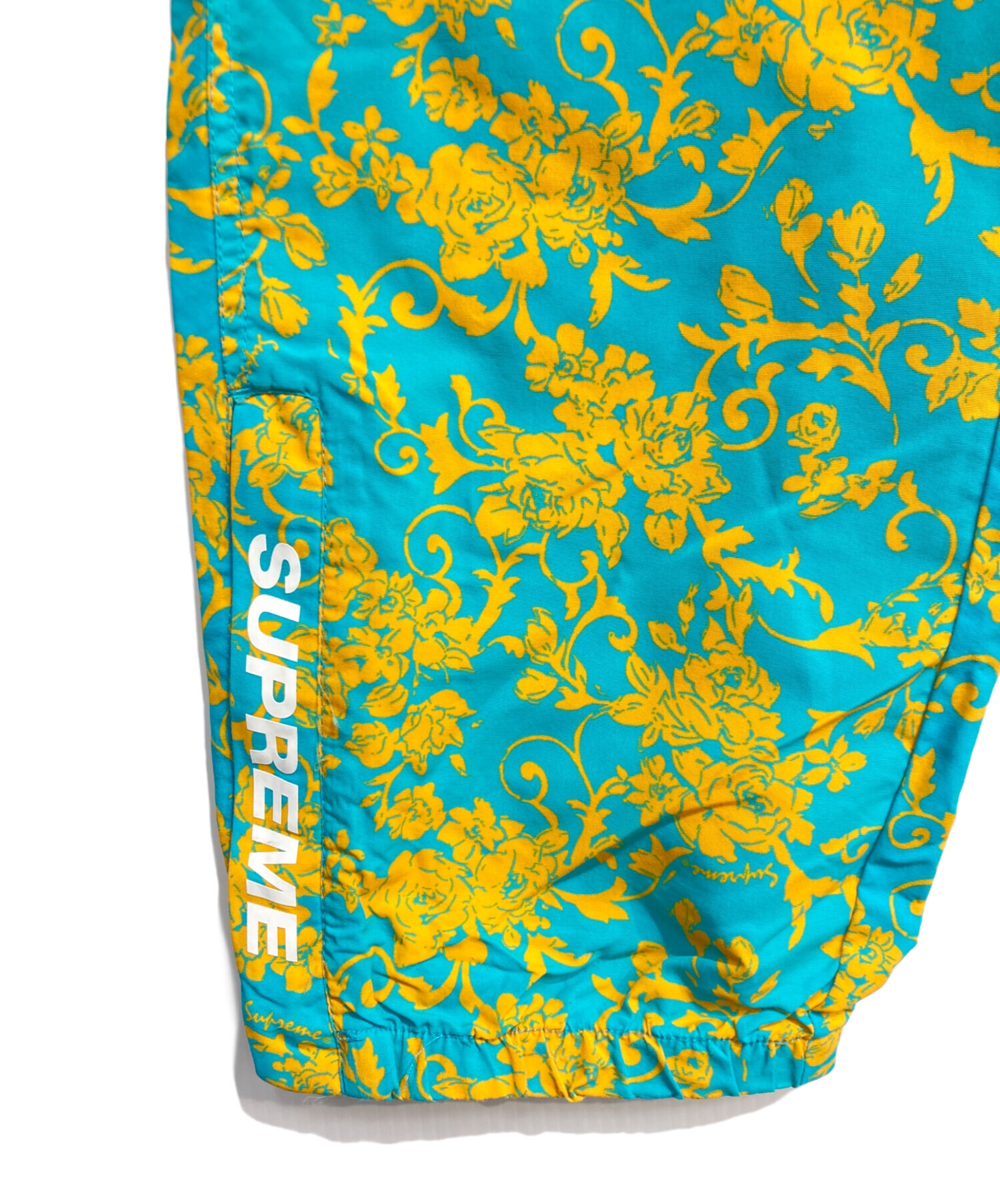 中古・古着通販】Supreme (シュプリーム) Warm up pant teal floral