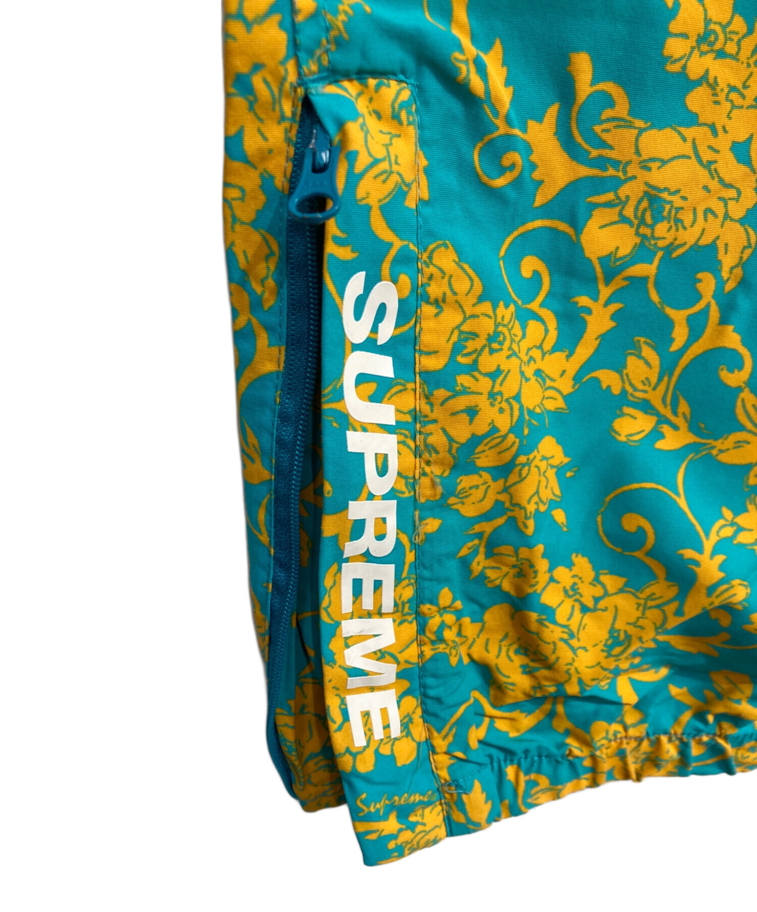 中古・古着通販】Supreme (シュプリーム) Warm up pant teal floral
