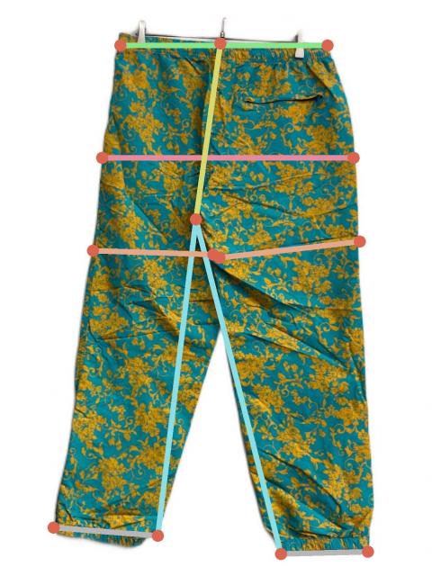中古・古着通販】Supreme (シュプリーム) Warm up pant teal floral