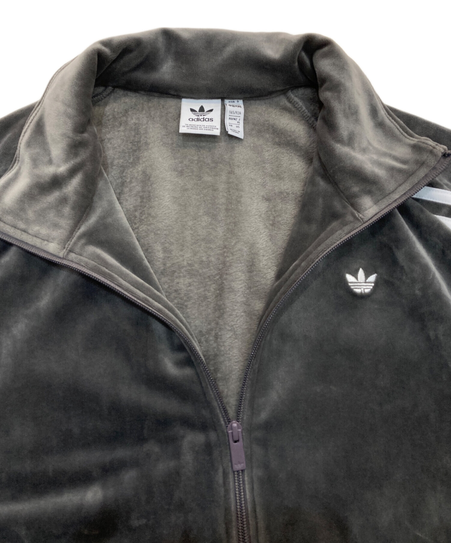 中古・古着通販】adidas (アディダス) ベルベット オーバーサイズ