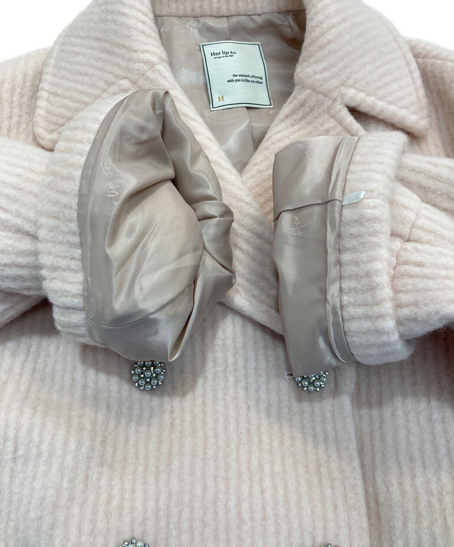 中古・古着通販】Her lip to (ハーリップトゥ) Odette Wool Blend Coat