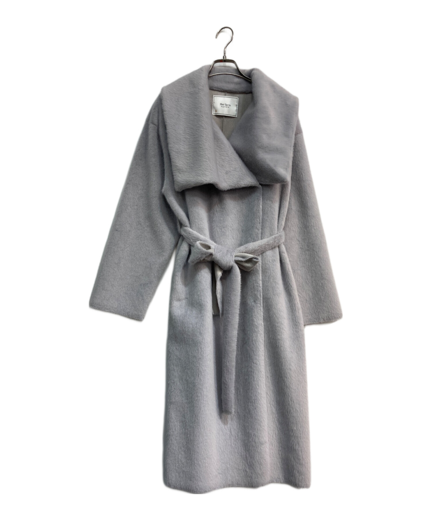 中古・古着通販】HER LIP TO (ハーリップトゥ) Grace Wrap Coat