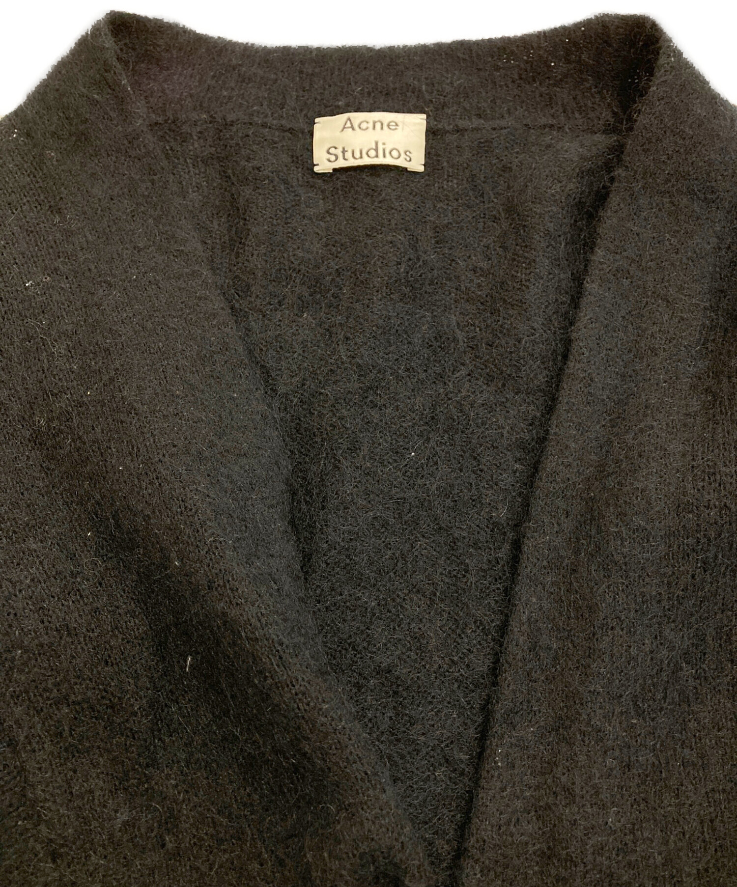 【未使用品】Acne Studios ダークグレー モヘアカーディガン Acne Studios（アクネ ストゥディオズ） 【並行輸入品】アクネ