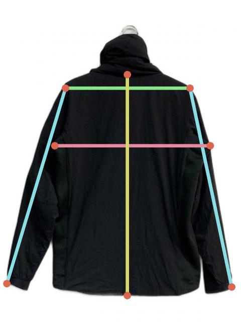 旧タグOld ARC'TERYX Atom LT Hoody ナイロンジャケット Used] 90's ARC'TERYX Atom LT Hoodie Jacket Outdoor Pink (Men's S