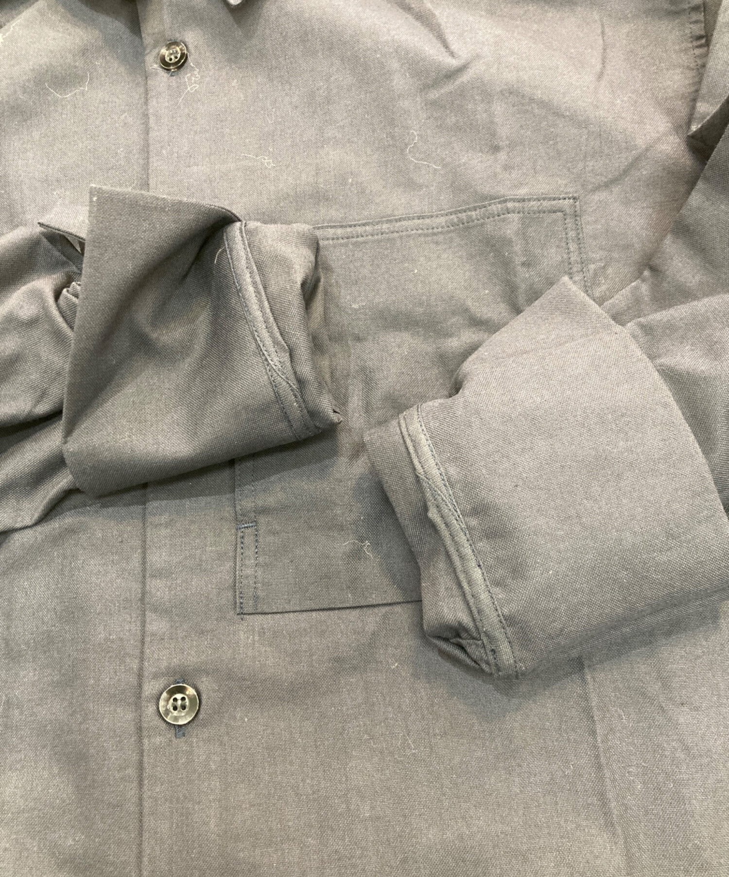 中古・古着通販】SHINYA KOZUKA (シンヤコズカ) HIS SHIRT ブラック