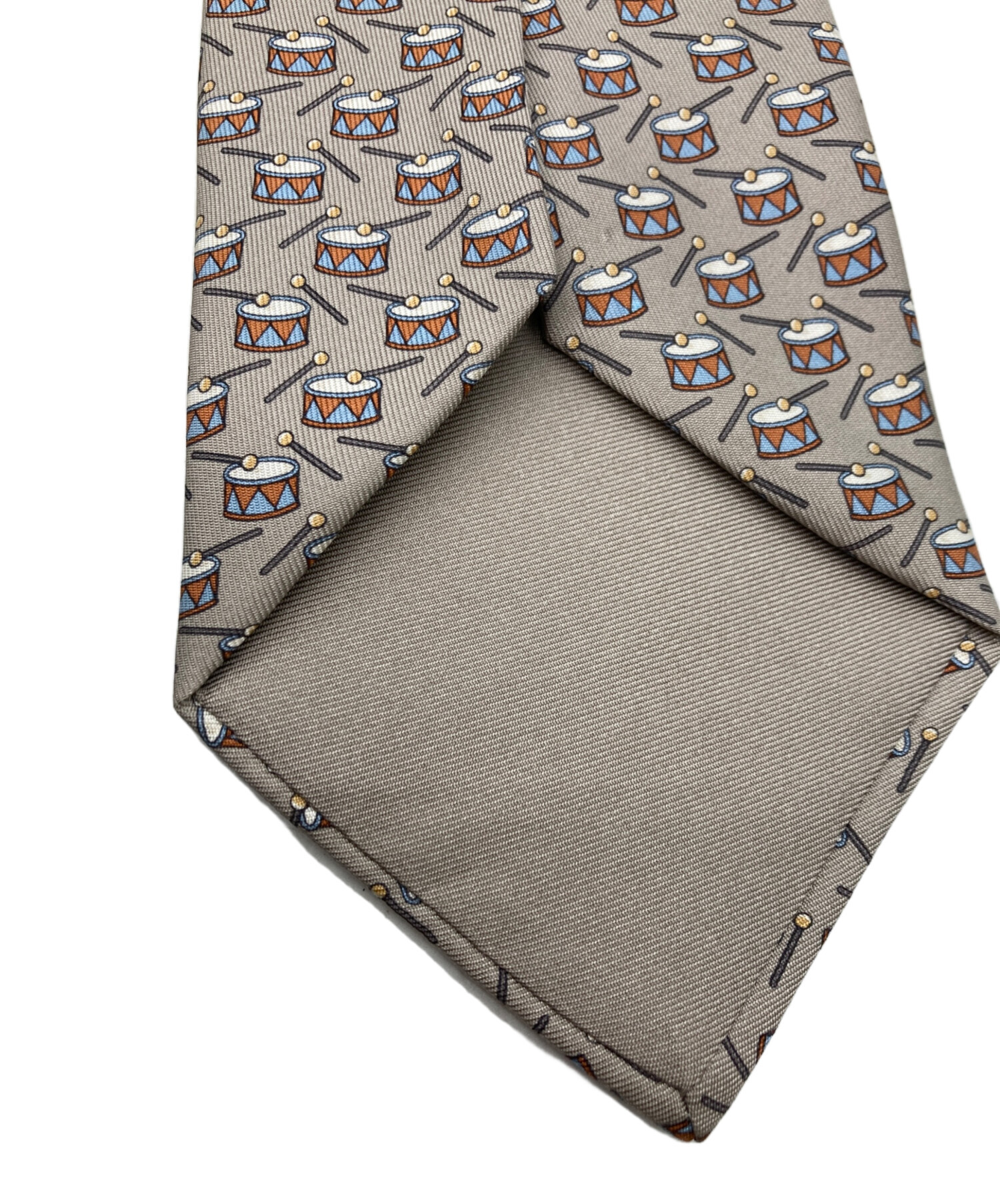 HERMES グレー ネクタイ 未使用 中古・古着通販】HERMES (エルメス) ネクタイ グレー サイズ:ｰ