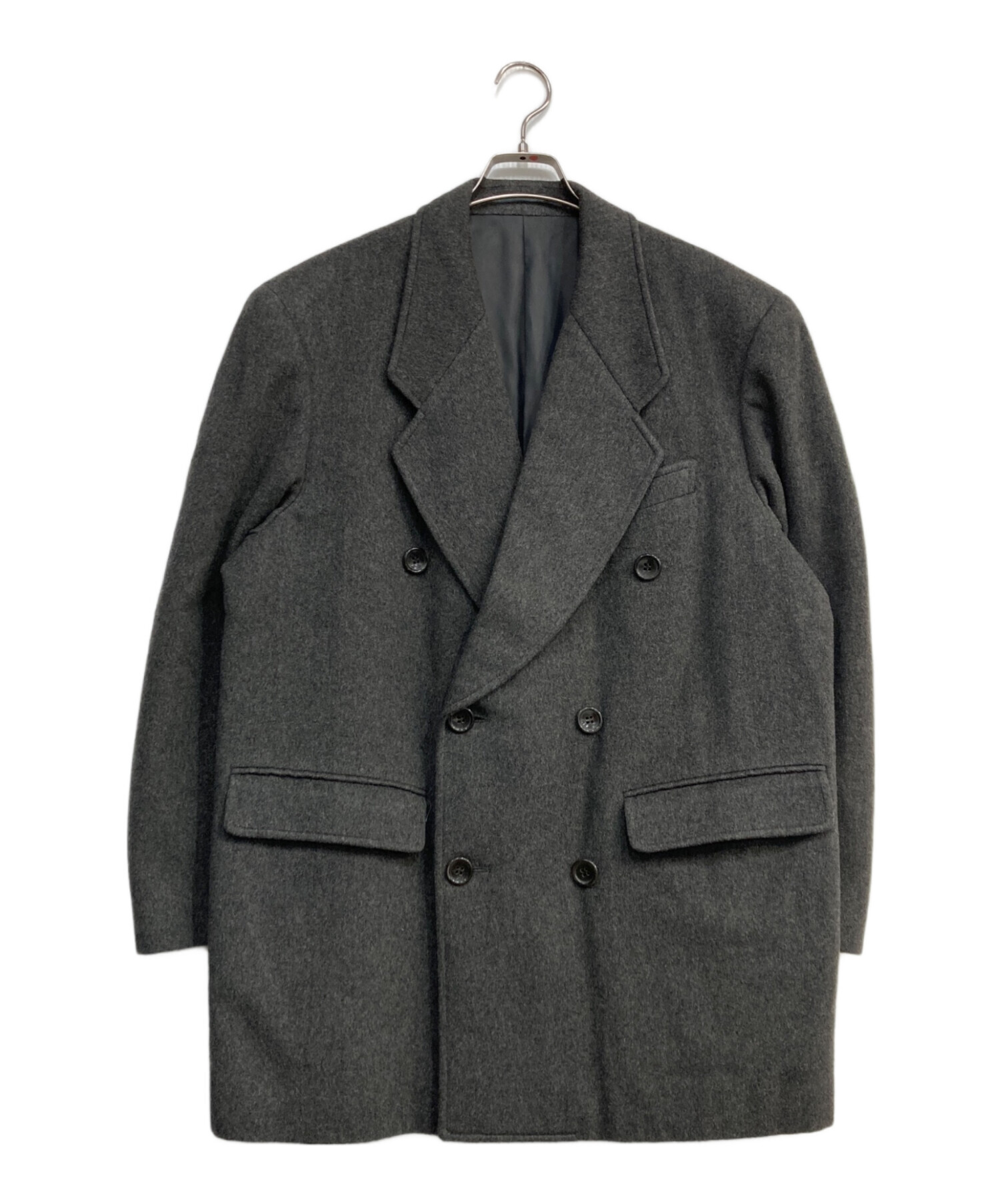 中古・古着通販】LANVIN (ランバン) カシミヤ ダブル チェスターコート