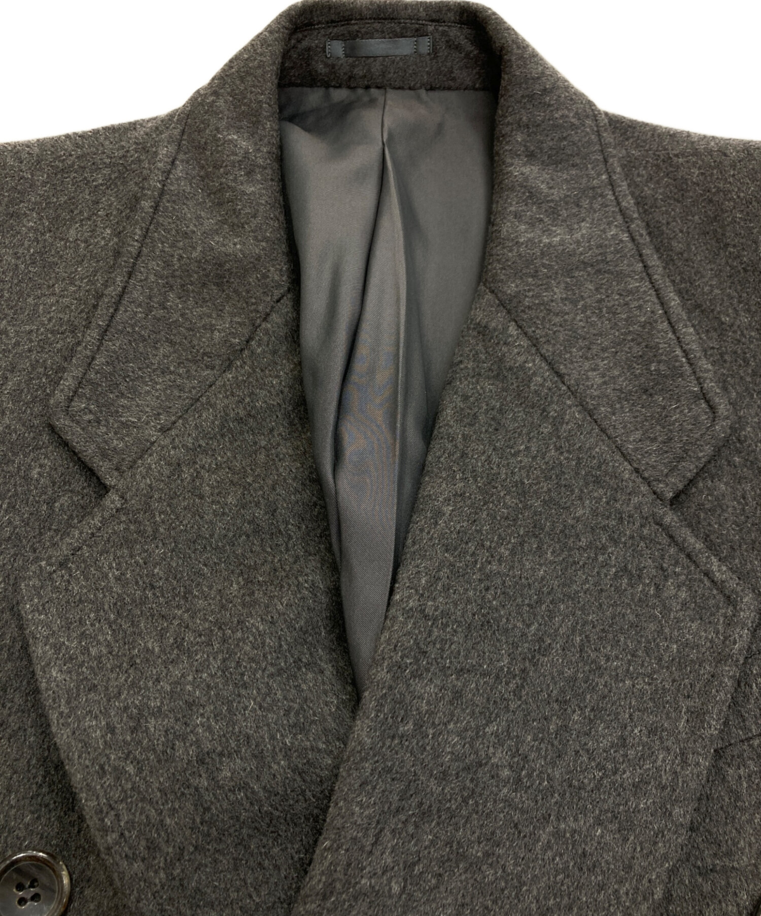 中古・古着通販】LANVIN (ランバン) カシミヤ ダブル チェスターコート