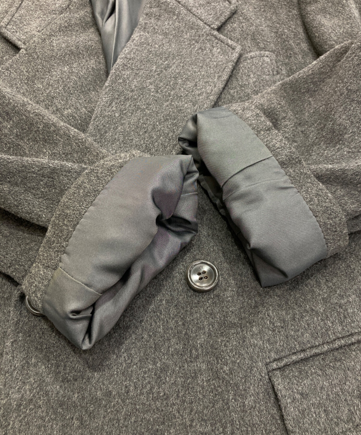 中古・古着通販】LANVIN (ランバン) カシミヤ ダブル チェスターコート