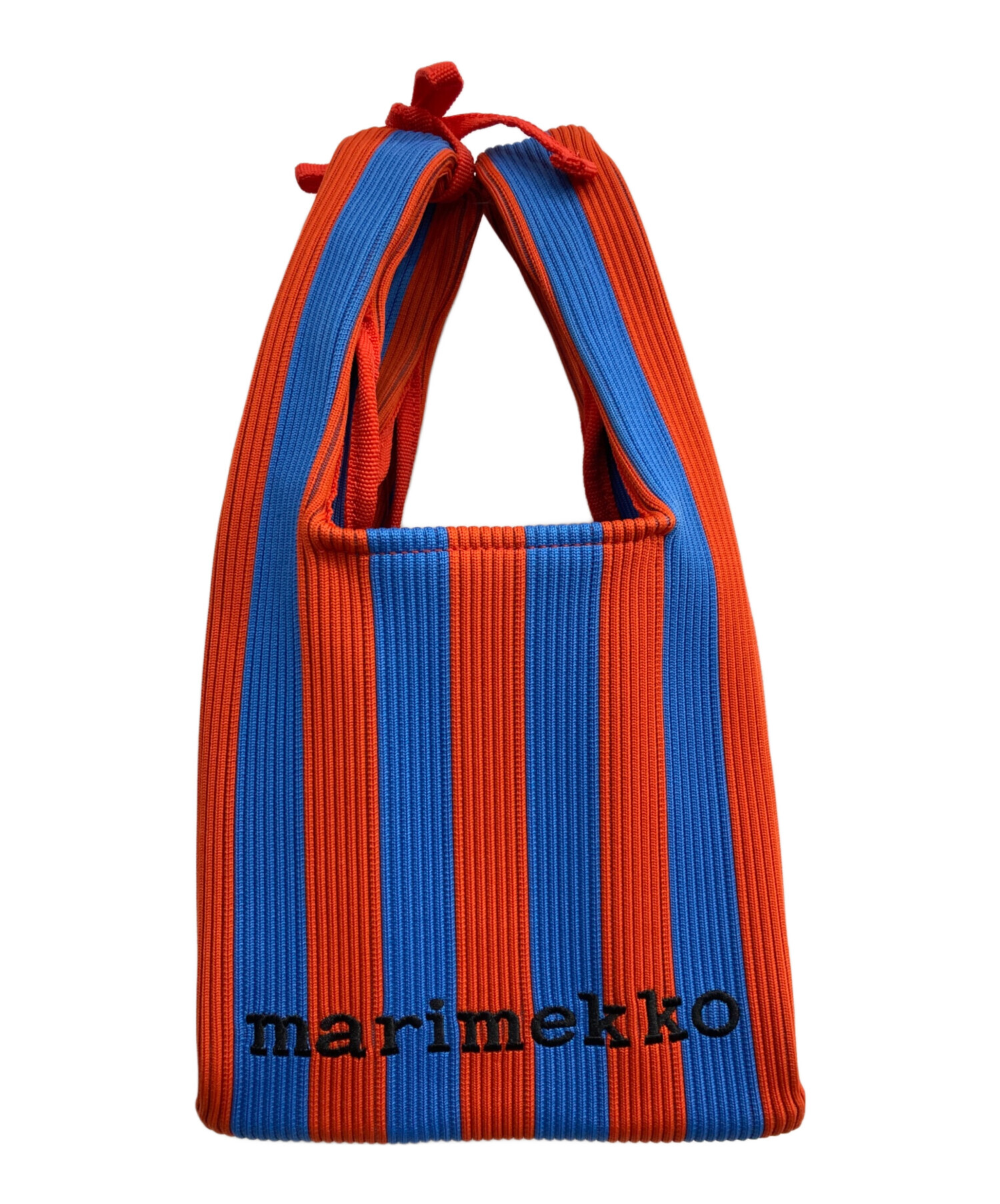 中古・古着通販】marimekko (マリメッコ) KNITTED MINI TOTE MERIROSVO