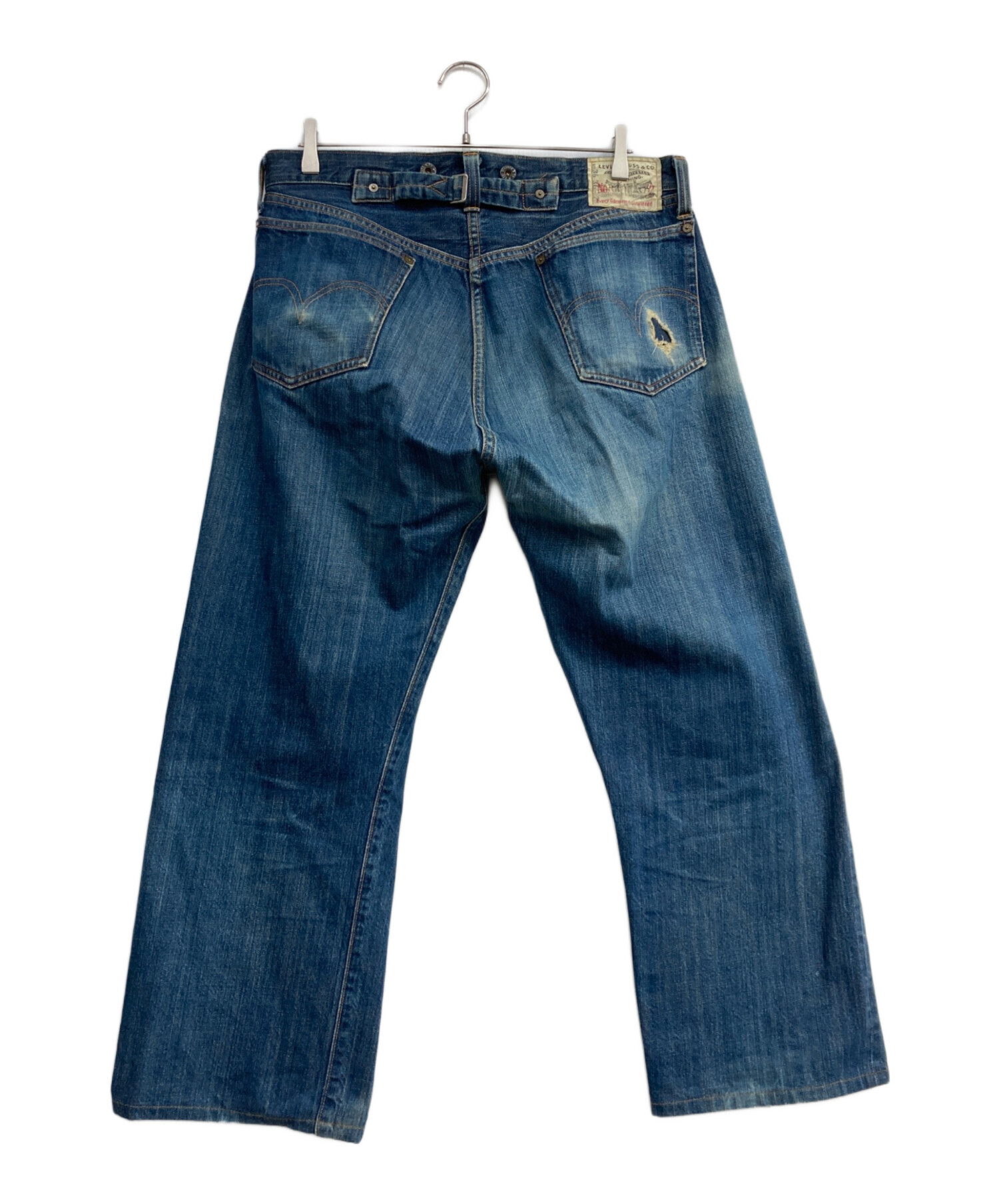 Levi's 201 シンチバック　ジーンズ　デニム　パンツ 中古・古着通販】LEVI'S (リーバイス) 90'sシンチバックデニムパンツ