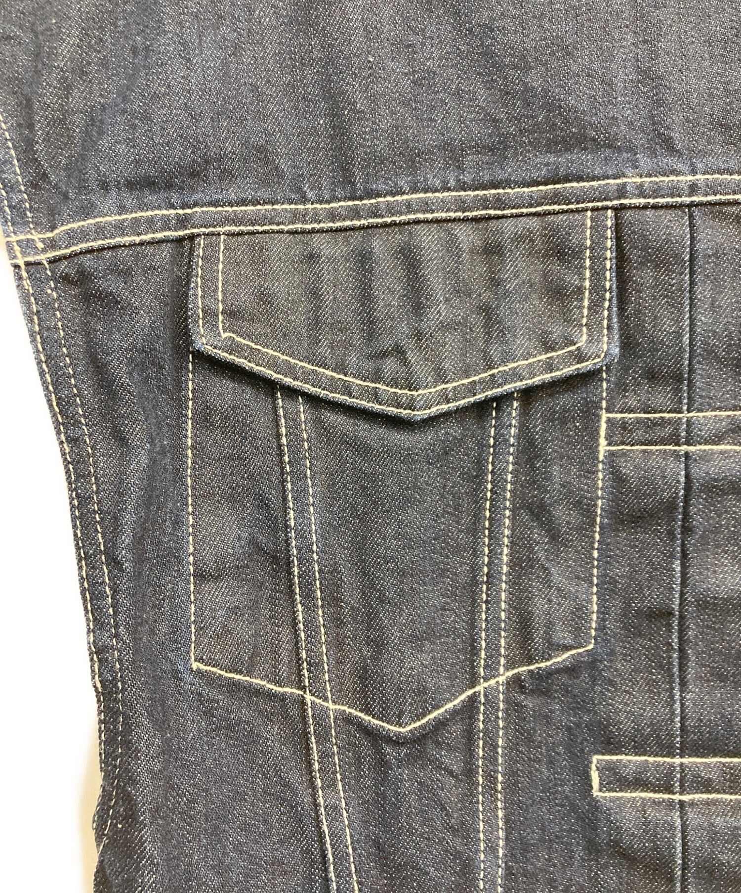 MACHATT マチャット デニムベスト 中古・古着通販】machatt (マチャット) デニムベスト インディゴ