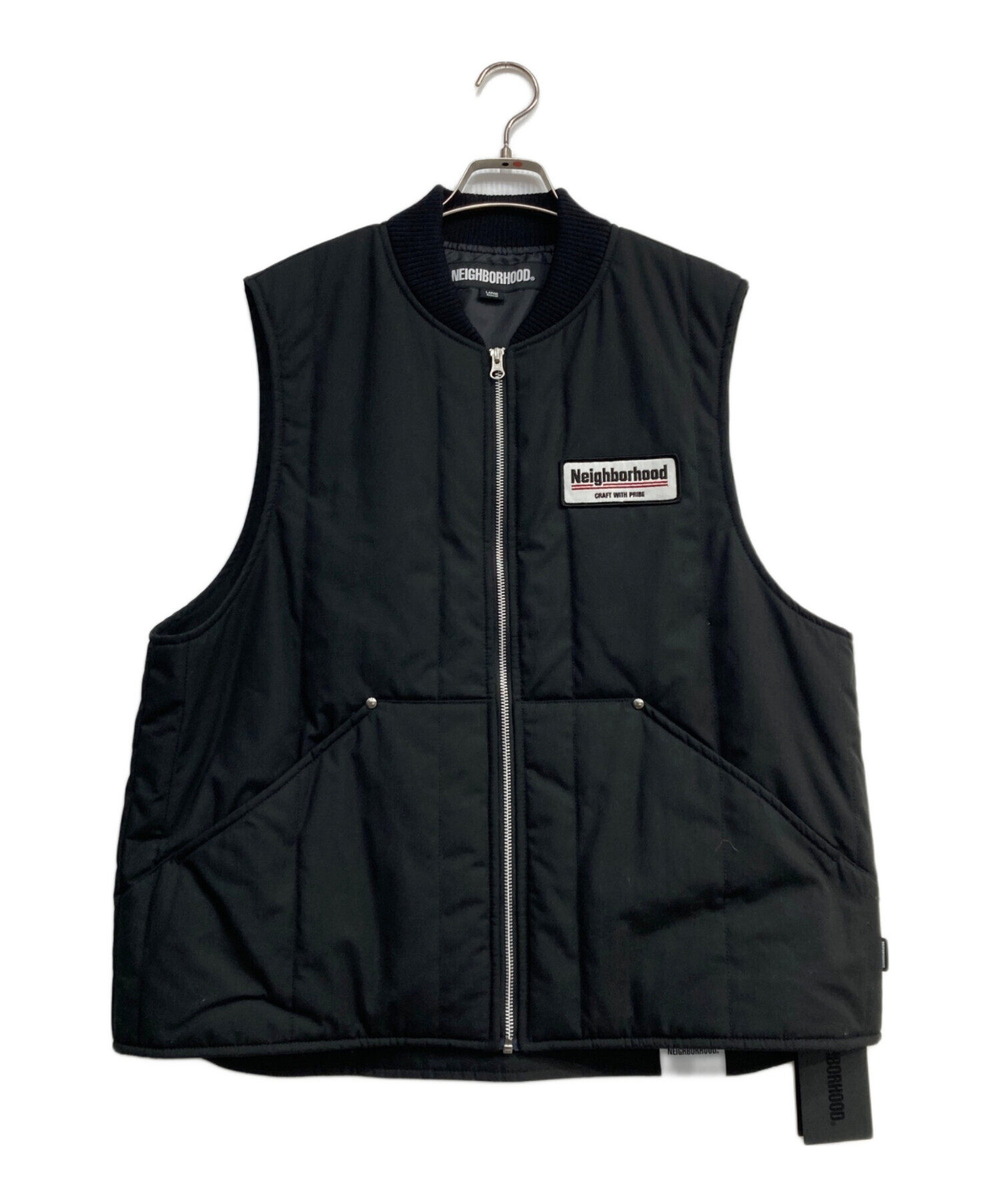 中古・古着通販】NEIGHBORHOOD (ネイバーフッド) PADDED WORK VEST 中古・古着通販】NEIGHBORHOOD (ネイバーフッド) PADDED WORK VEST