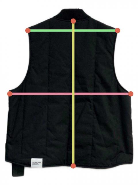 【未使用品】NEIGHBORHOOD PADDED WORK VEST ベスト 中古・古着通販】NEIGHBORHOOD (ネイバーフッド) PADDED WORK VEST