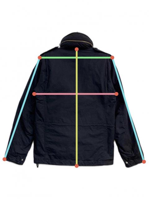 中古・古着通販】ASPESI (アスペジ) 中綿ライナー付M-65ミリタリー