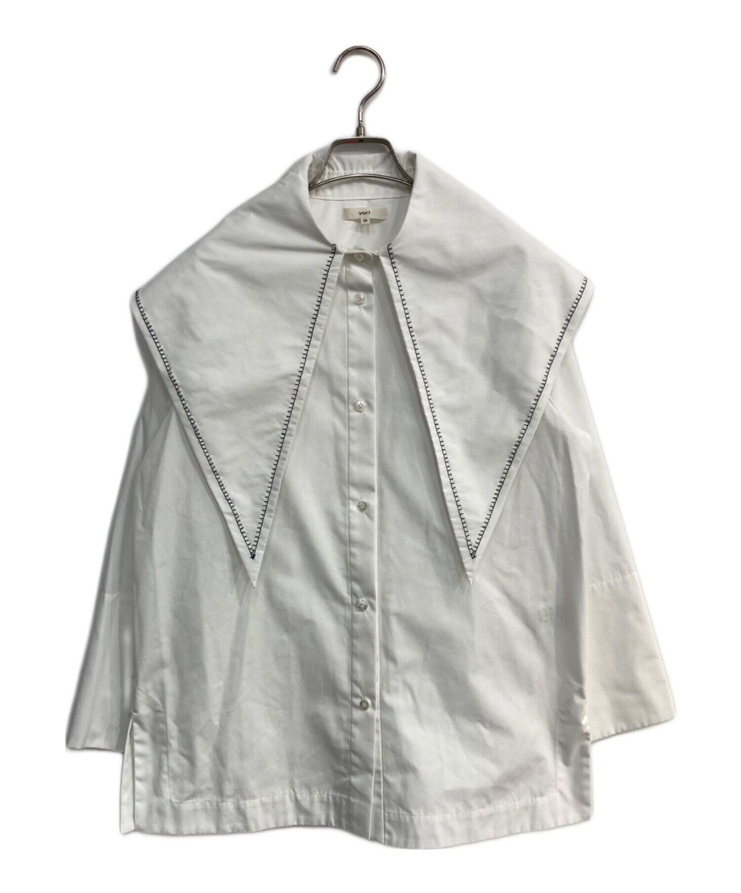 中古・古着通販】YORI (ヨリ) セーラーリボンシャツ YR21-25007SP