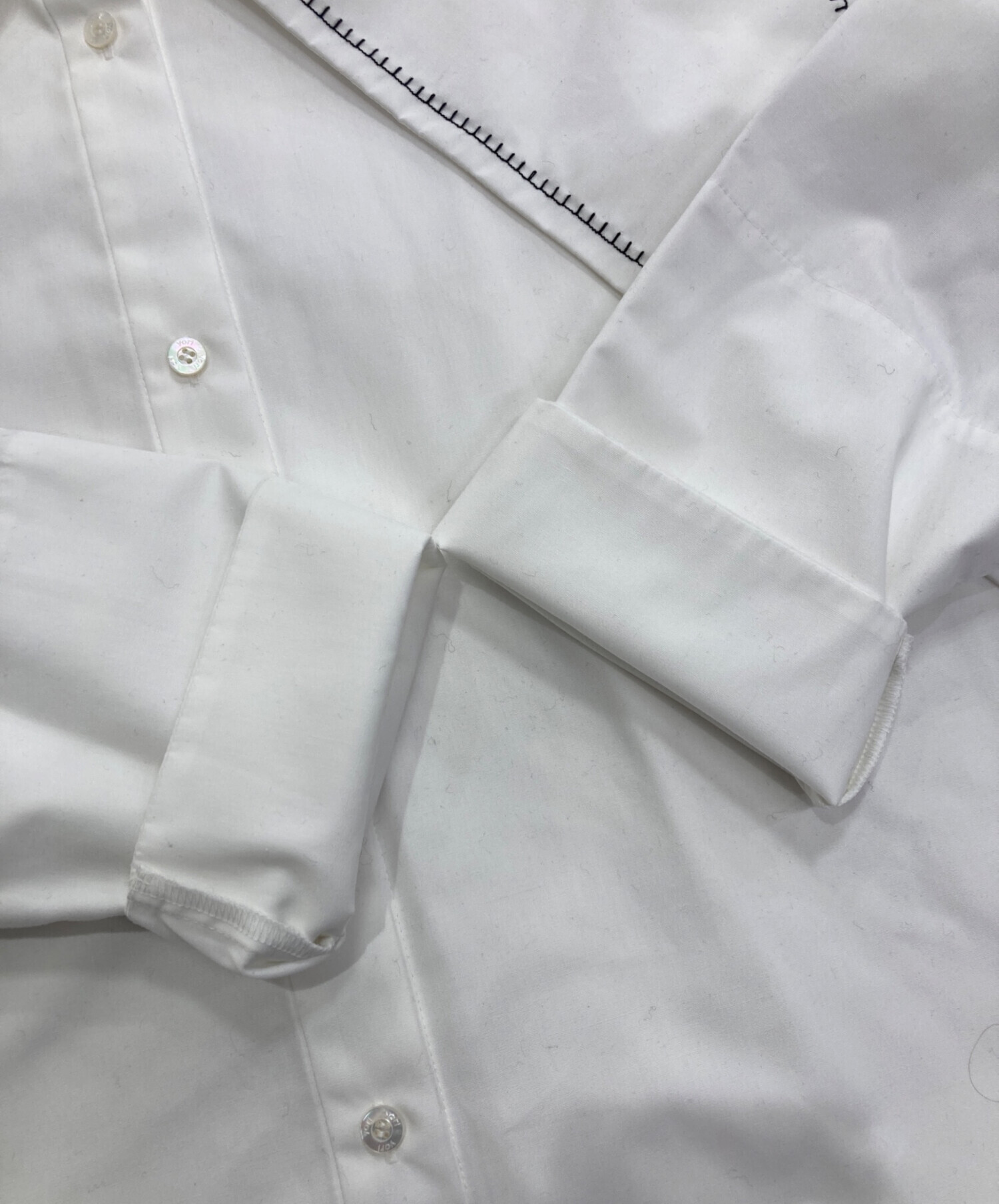 中古・古着通販】YORI (ヨリ) セーラーリボンシャツ YR21-25007SP