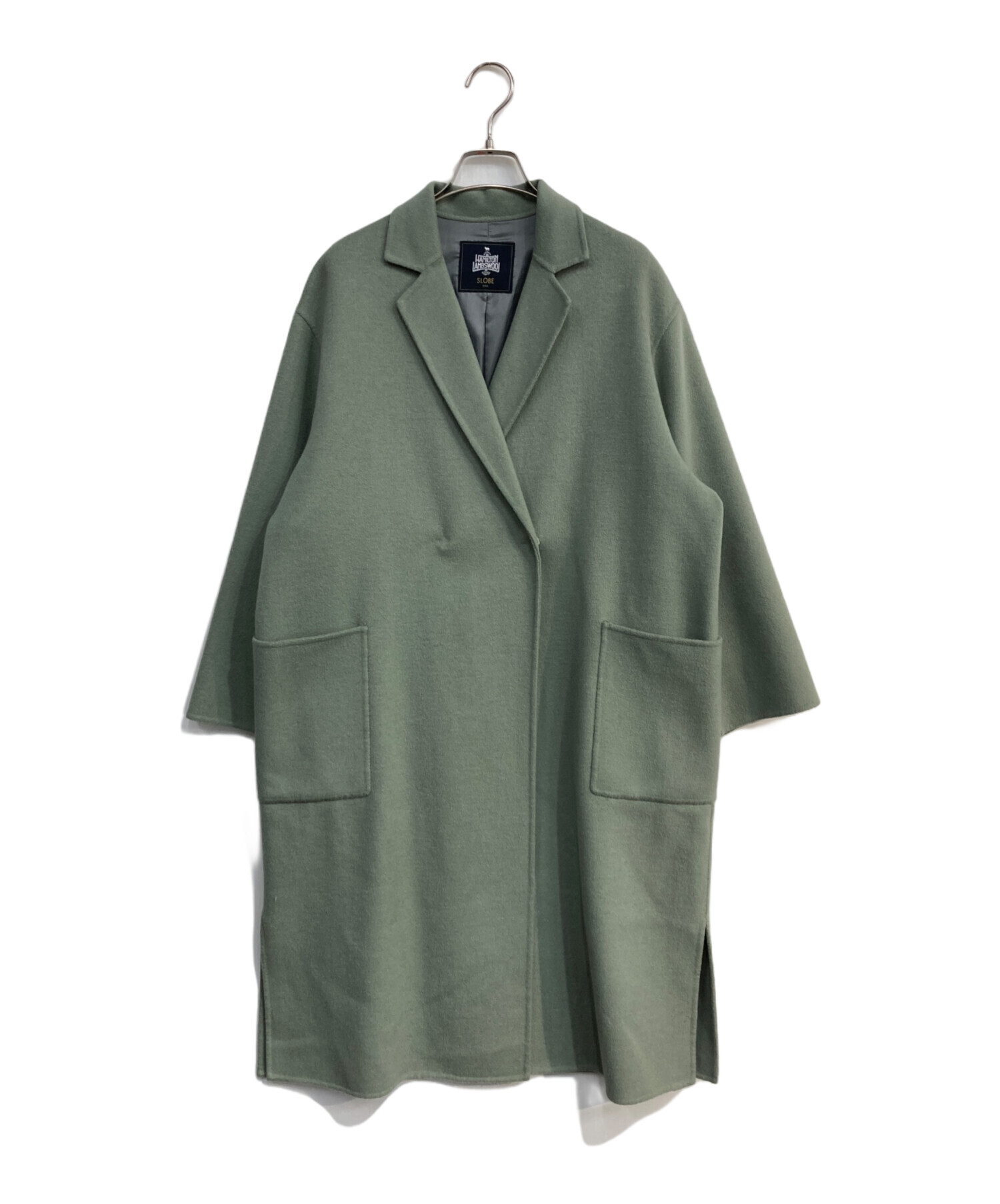 IENA イエナ ハミルトンウールチェスターコート ダブル グレー 38 中古 