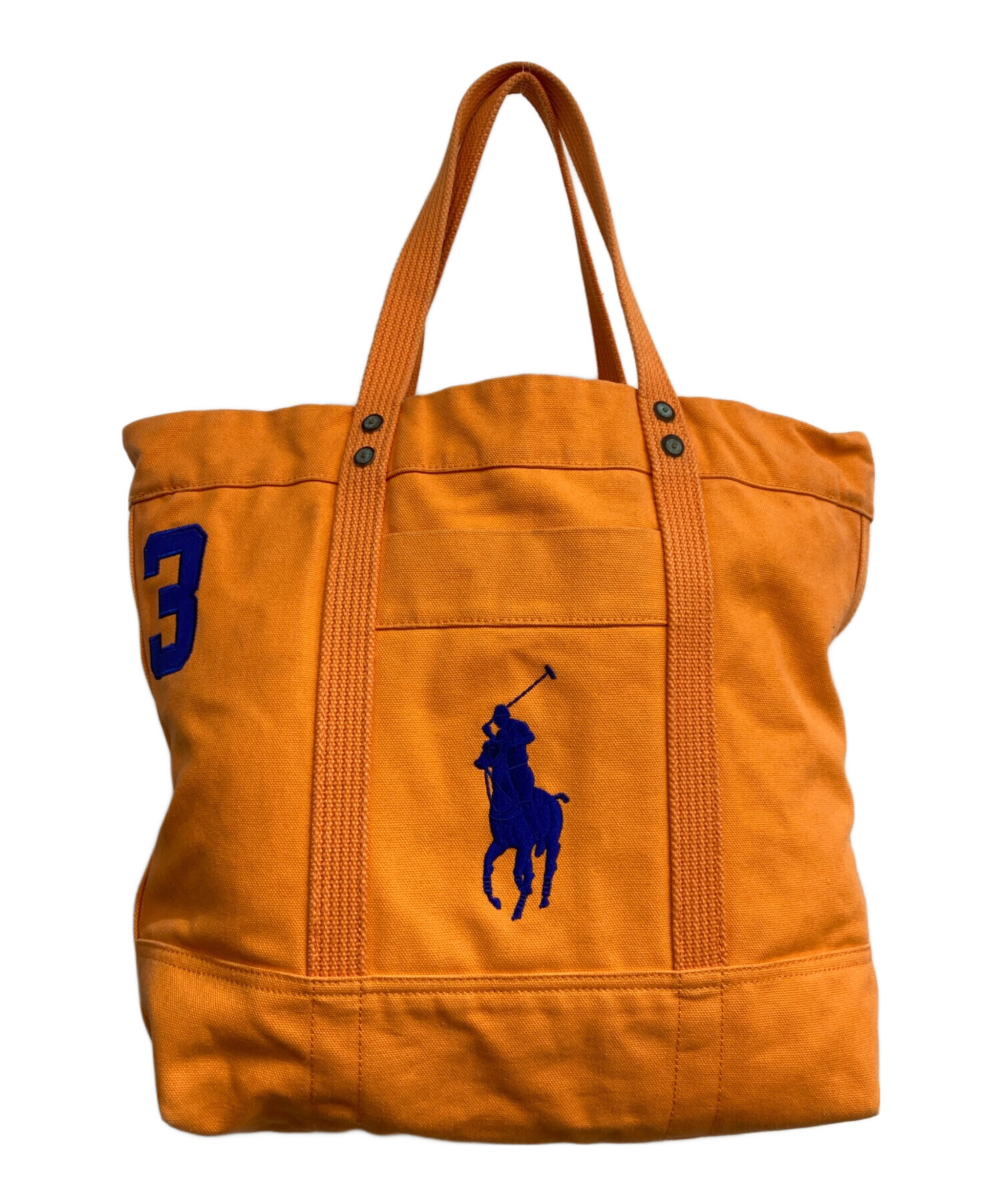 希少 古着 80's 90's ラルフローレン キャンバス レザー トートバッグ 希少 古着 80's 90's ラルフローレン キャンバス レザー トートバッグ