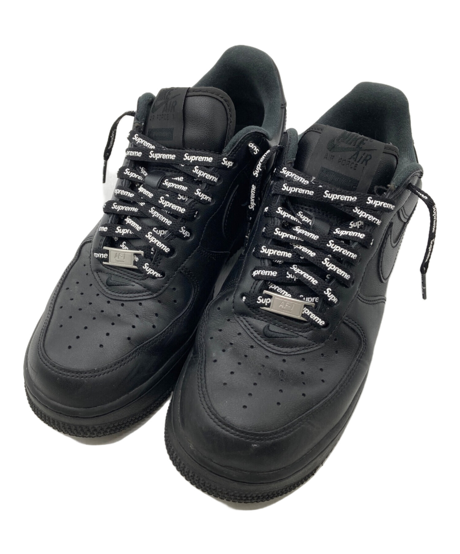 Nike Air Force 1 Supreme ブラック 26cm シュプリーム × ナイキ エア 