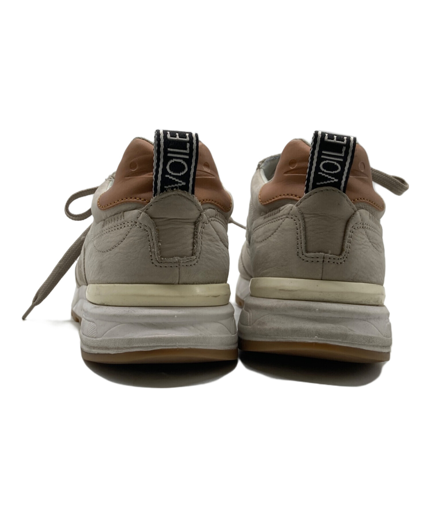 VOILE BLANCHE ボアル・ブランシュ スニーカー メンズ 【古着】【中古】 中古・古着通販】VOILE BLANCHE (ボイルブランシェ) レザーローカット