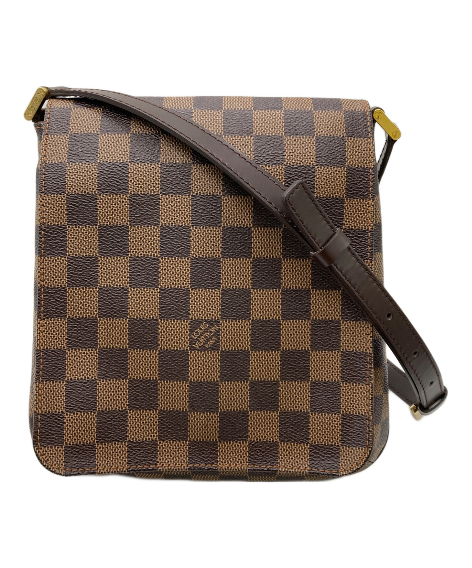 Louis Vuitton ダークブラウン バッグ 中古・古着通販】LOUIS VUITTON (ルイ ヴィトン) ショルダーバッグ