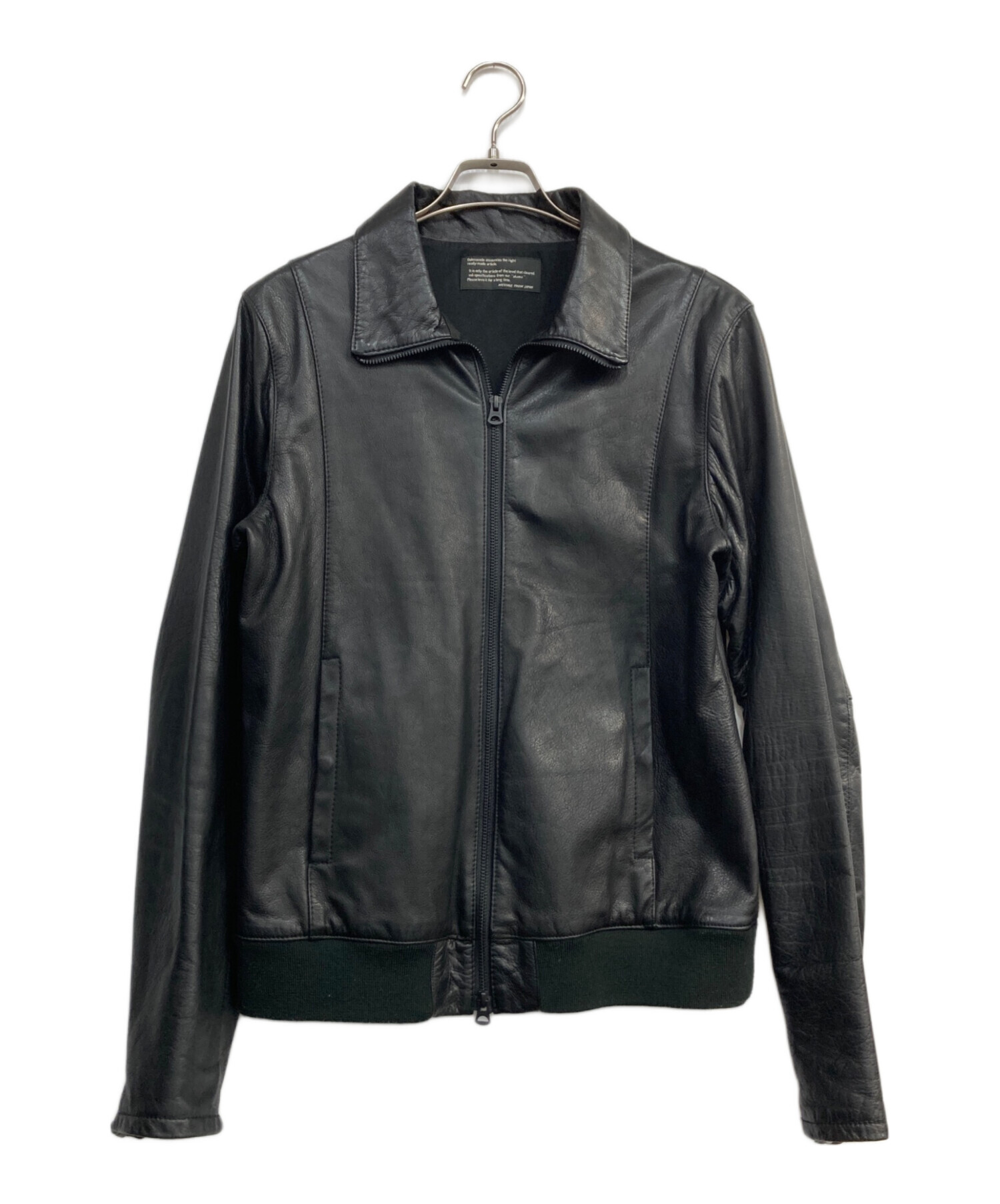 中古・古着通販】Shama (シャマ) レザージャケット 41247nu ブラック