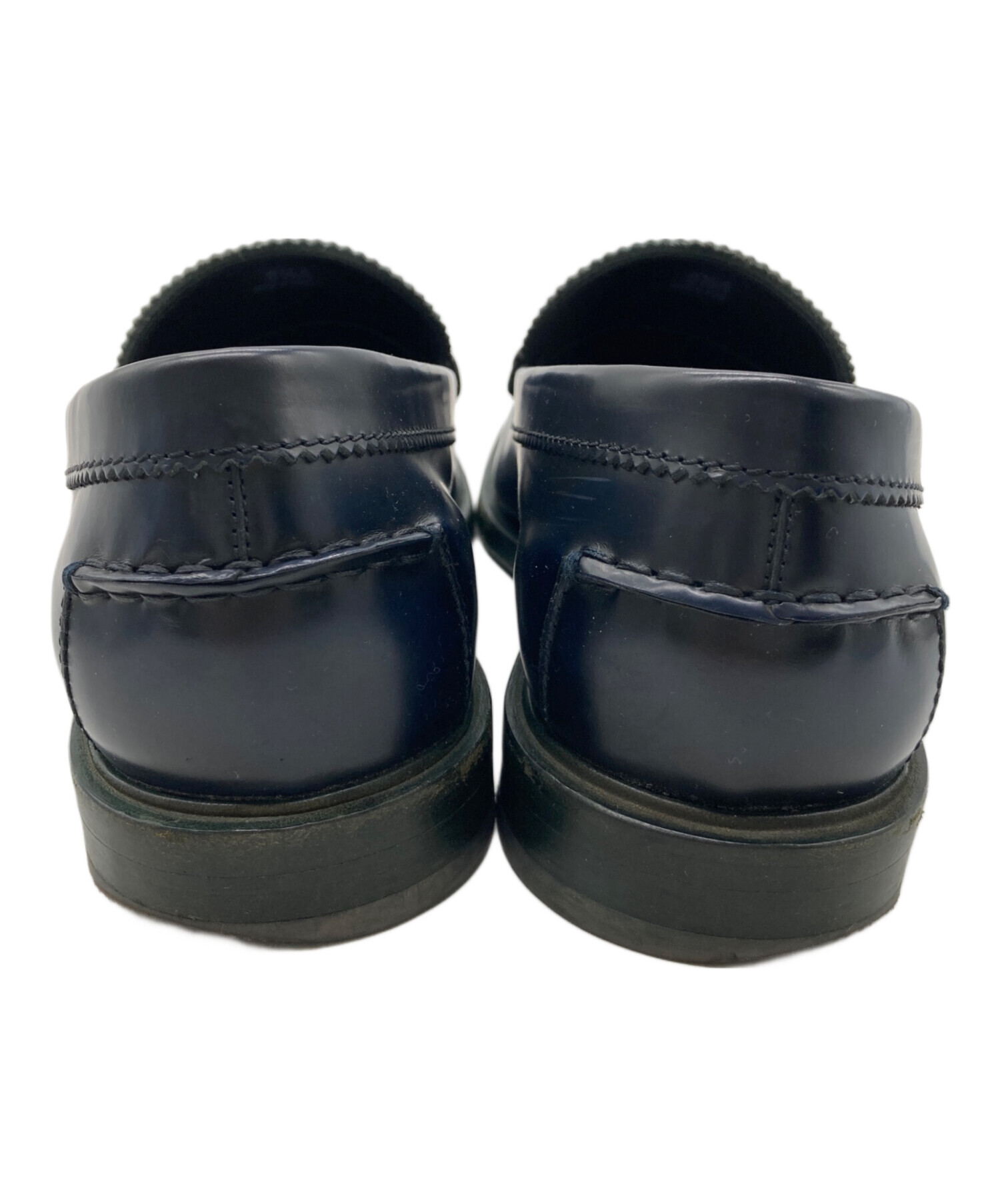 【再値下げしました！】TOD'S ネイビー クロコダイル型押し ローファー TOD'S ネイビー クロコダイル風ローファー 26センチ 値下げしました