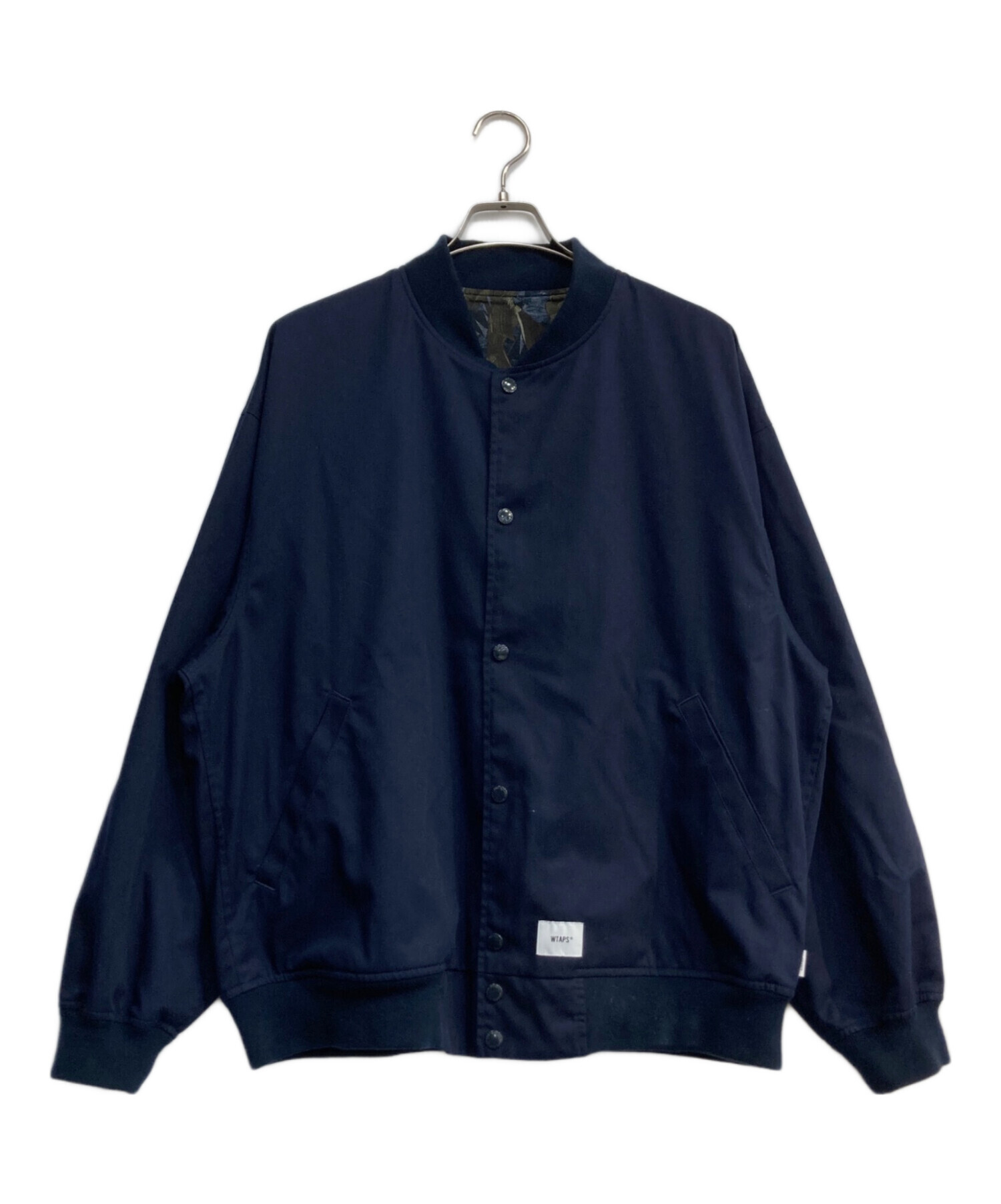 中古・古着通販】WTAPS (ダブルタップス) TEAM JACKET カーキ×ネイビー