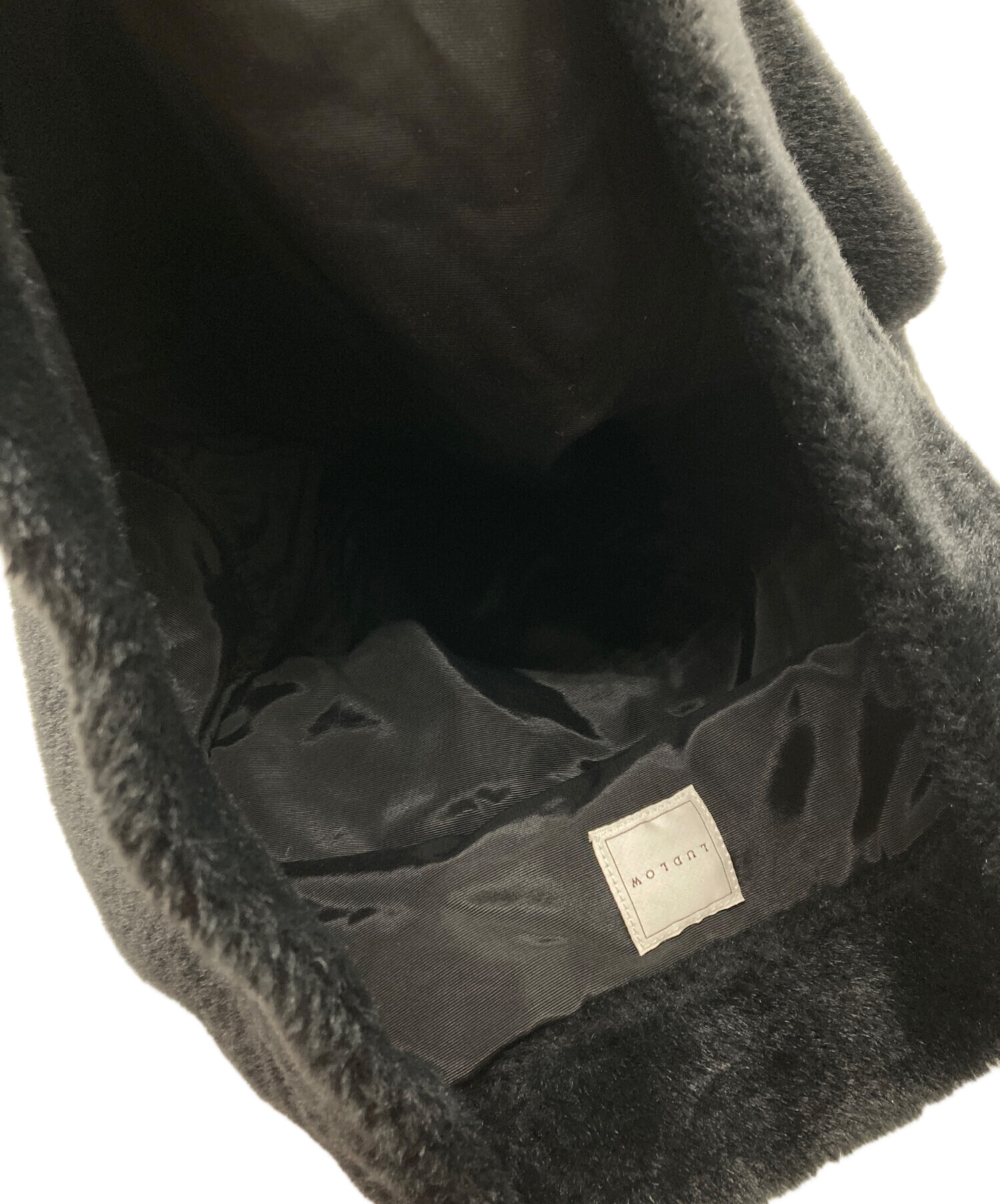 中古・古着通販】LUDLOW (ラドロー) フェイクファートートバッグ