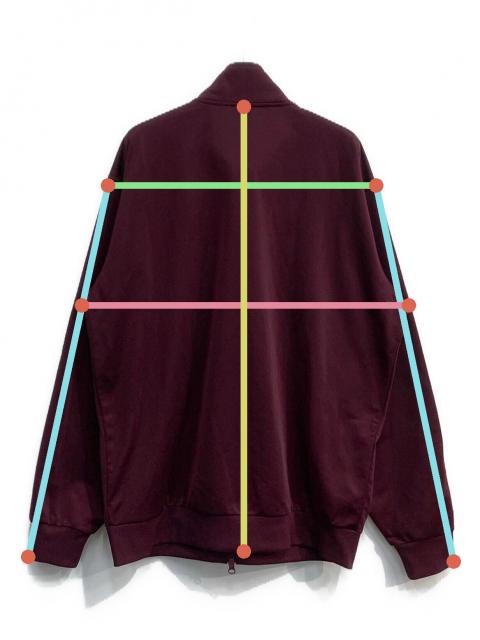 中古・古着通販】adidas (アディダス) BECKENBAUER TRACKTOP-MAROON