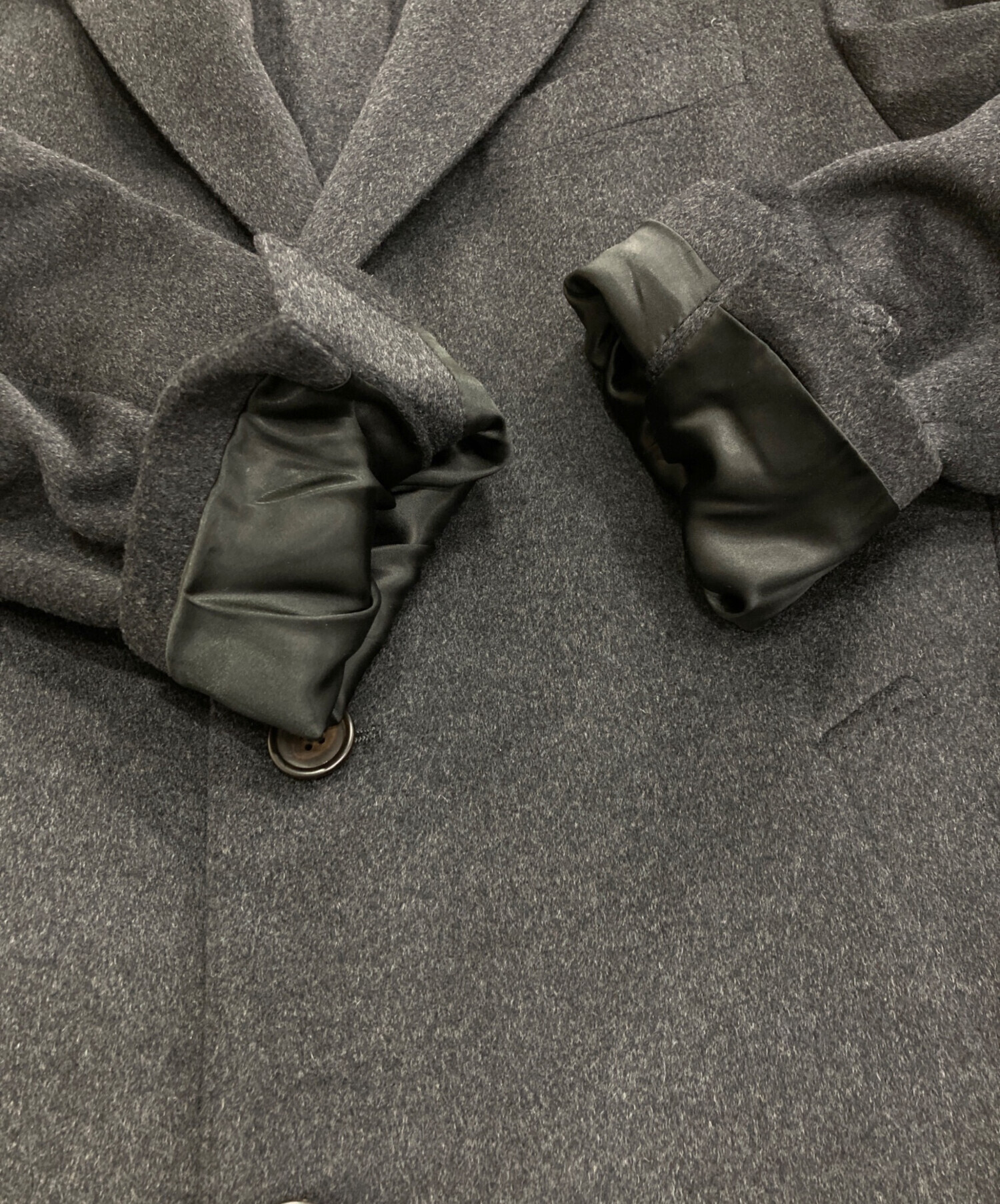 中古・古着通販】LARDINI (ラルディーニ) カシミヤシングルチェスター 