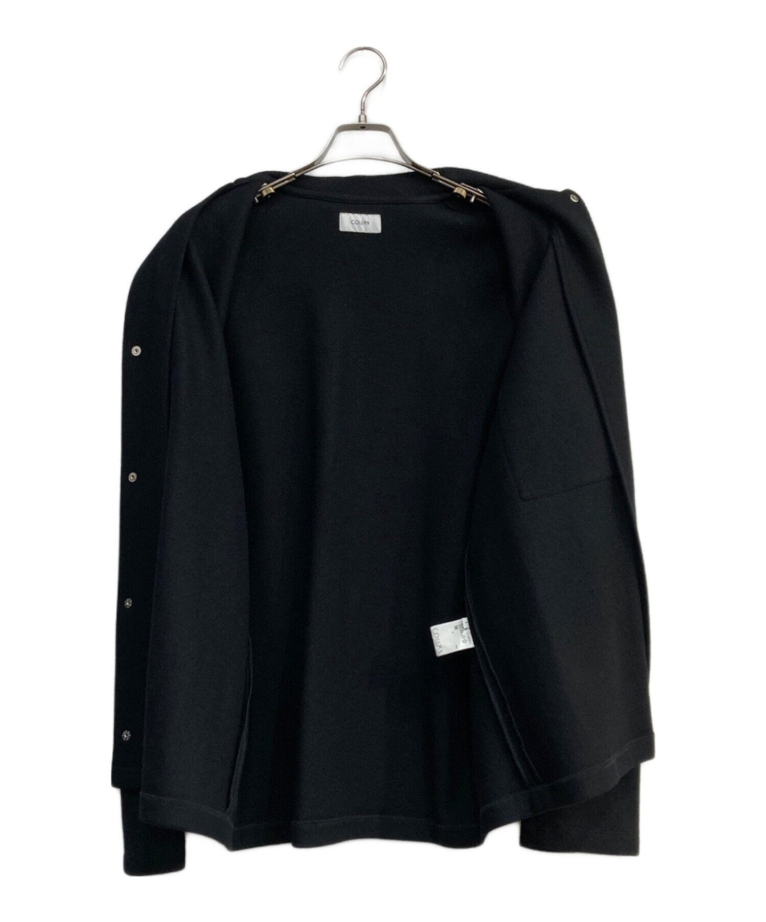 中古・古着通販】COLUMN (コラム) ウールジャージーシャツブルゾン 32