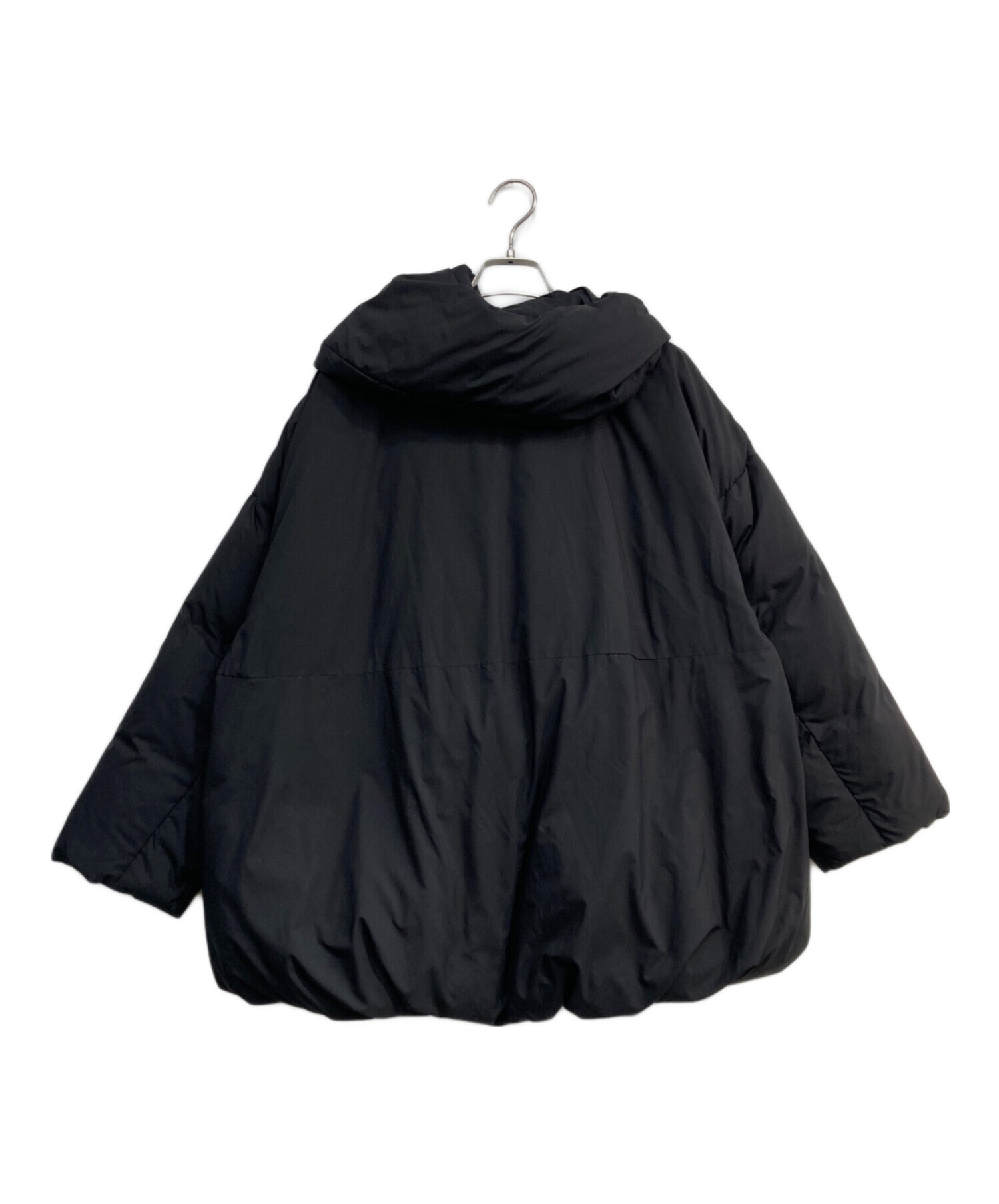 mizuiro ind ミズイロインド　ショートダウンジャケット　ブラック mizuiro ind（ミズイロインド） フード ショートダウン / レディース