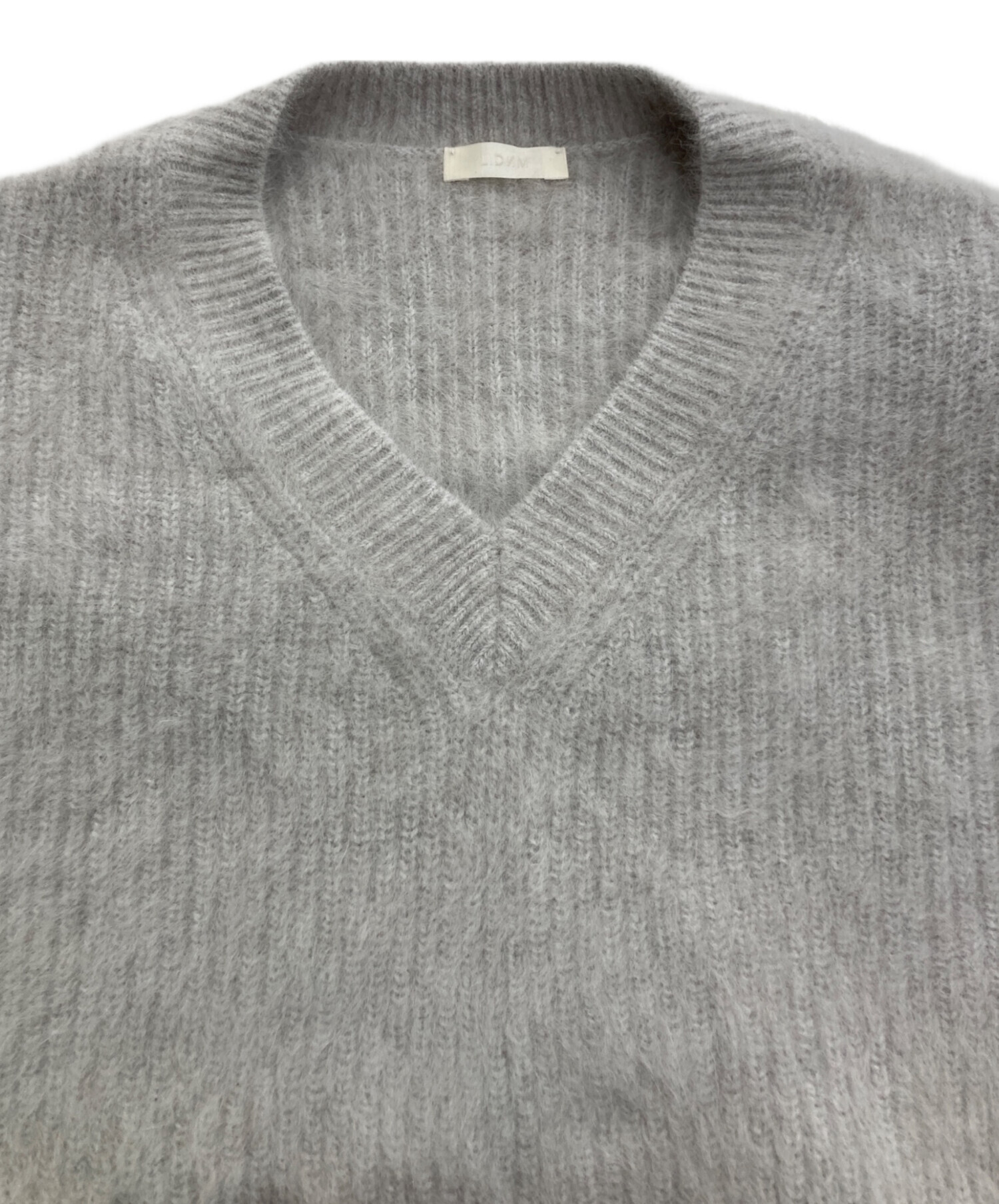 中古・古着通販】LIDnM (リドム) Fox Cashmere V Knit 25AW 