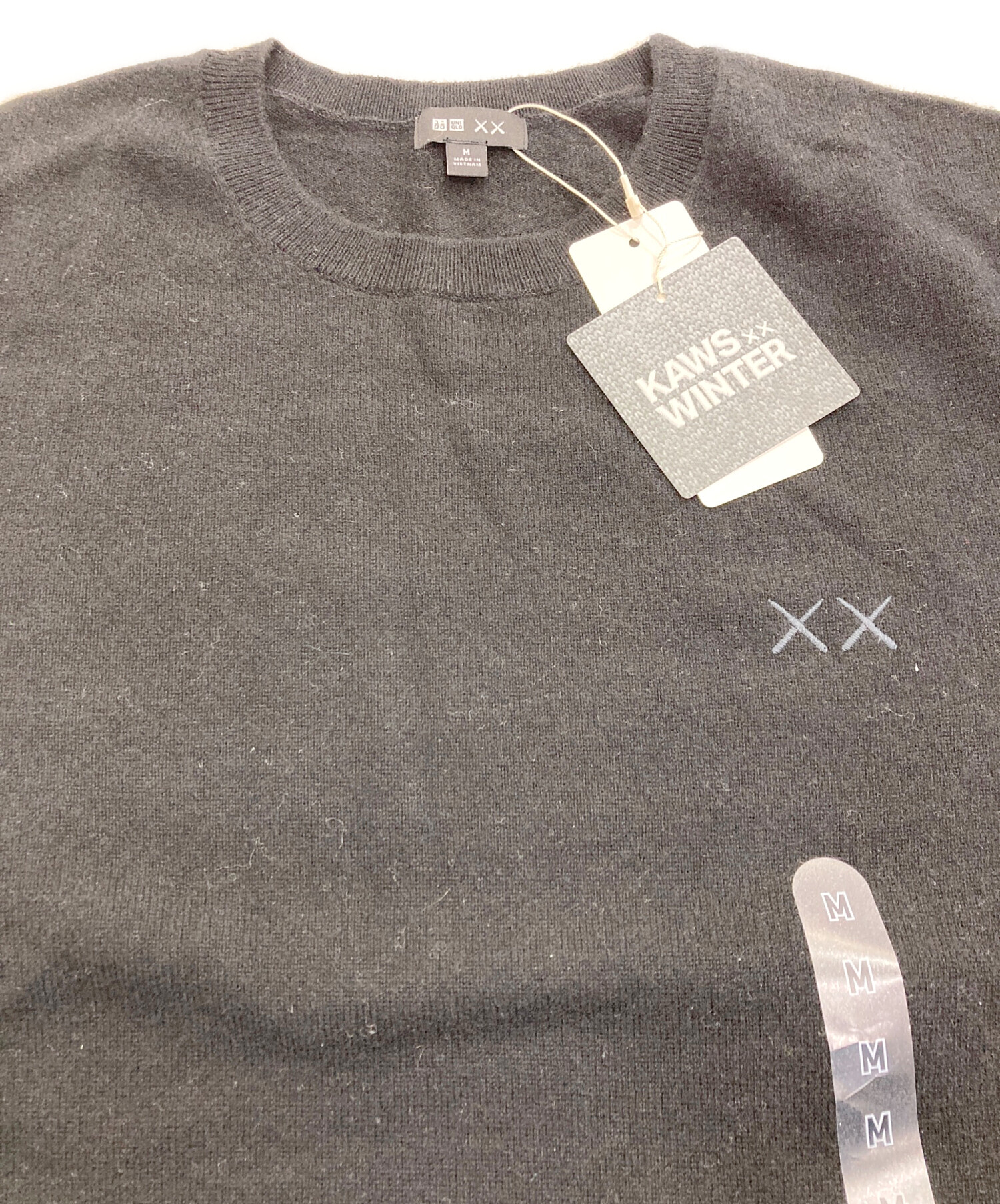 中古・古着通販】UNIQLO (ユニクロ) KAWS (カウズ) カシミヤクルー