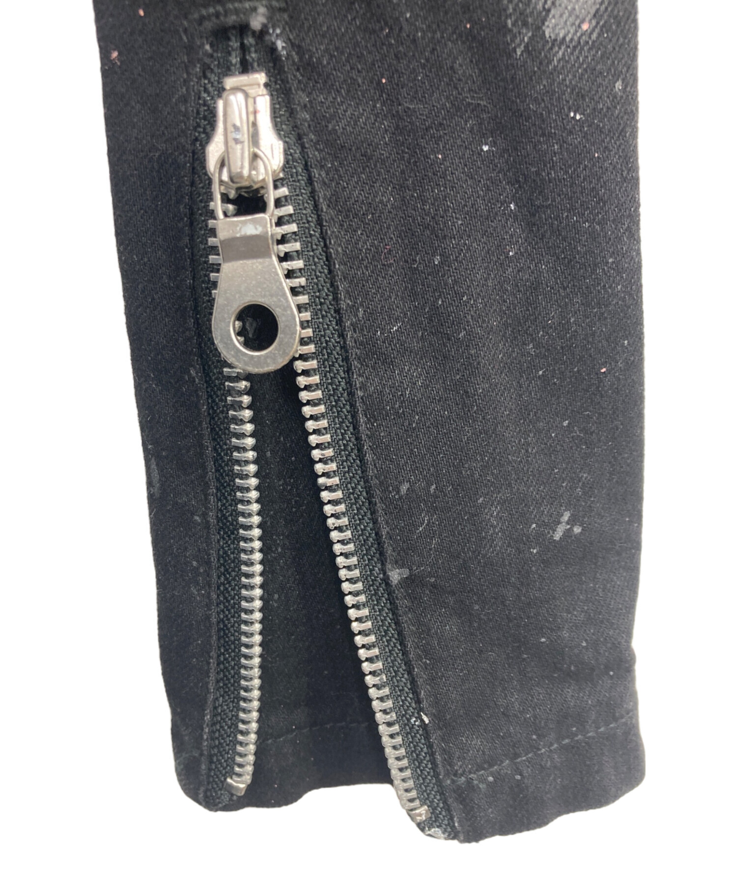 レア✨️NO ID.×OVERDESIGN ストレッチデニム WライダースJKT NO ID