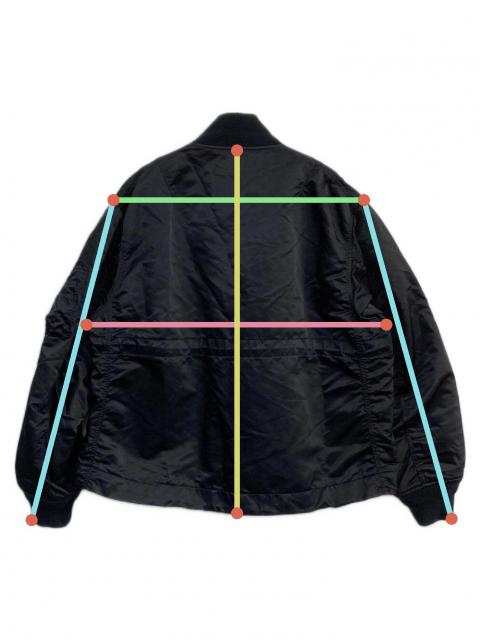中古・古着通販】sacai (サカイ) Nylon Twill Blouson ボンバー
