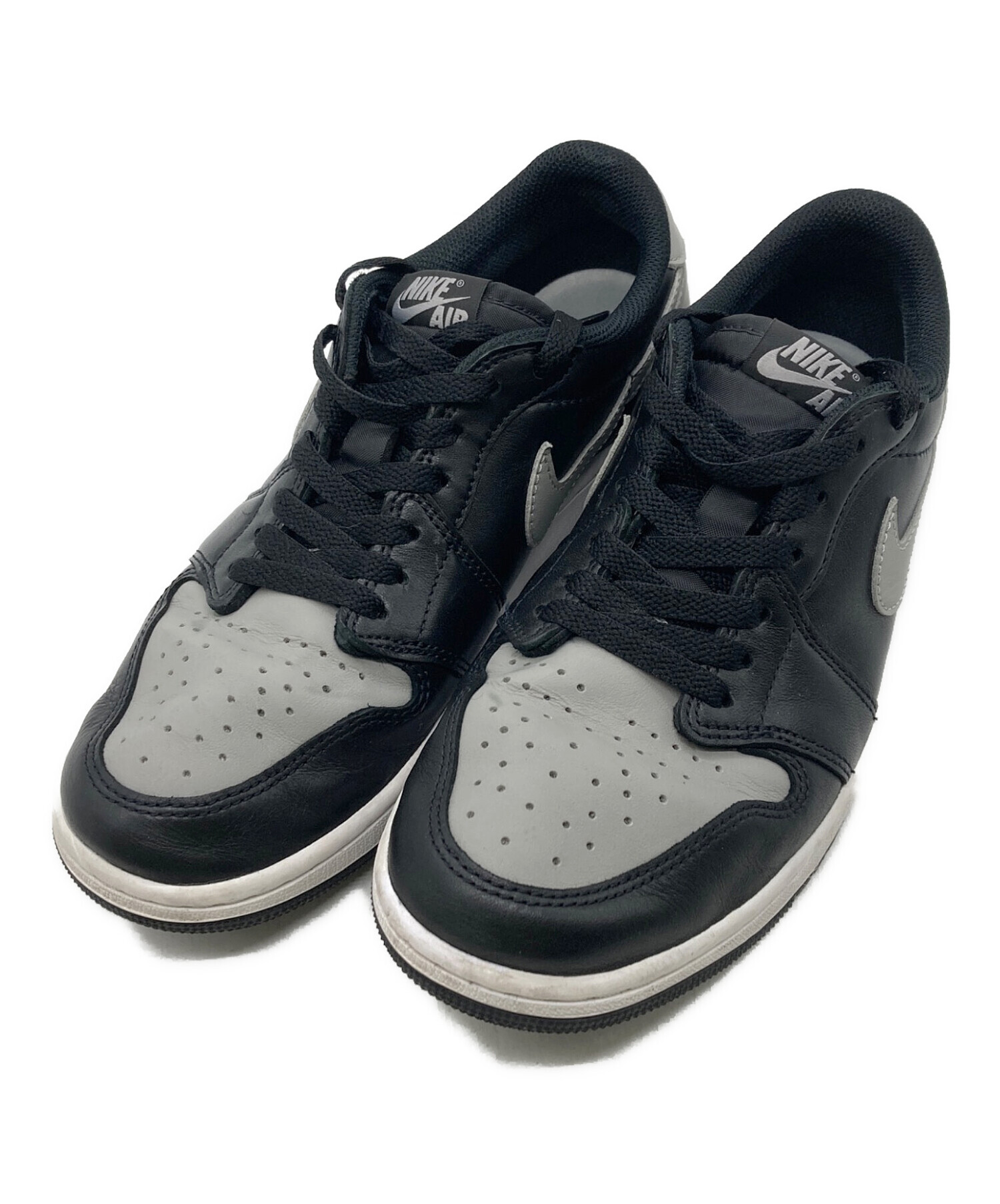 中古・古着通販】NIKE (ナイキ) AIR JORDAN 1 RETRO LOW OG グレー 