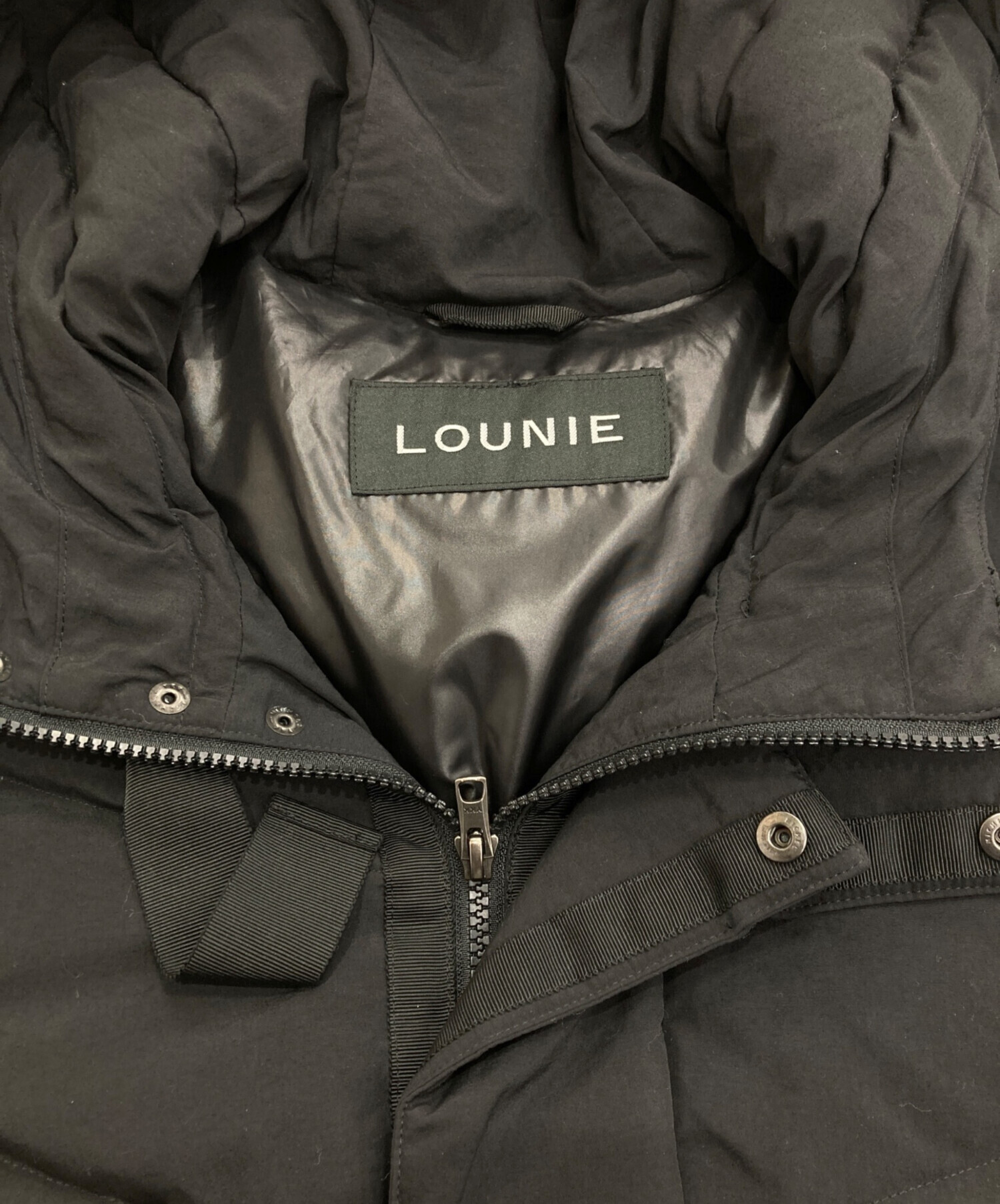 中古・古着通販】LOUNIE (ルーニー) フード付ダウンジャケット 