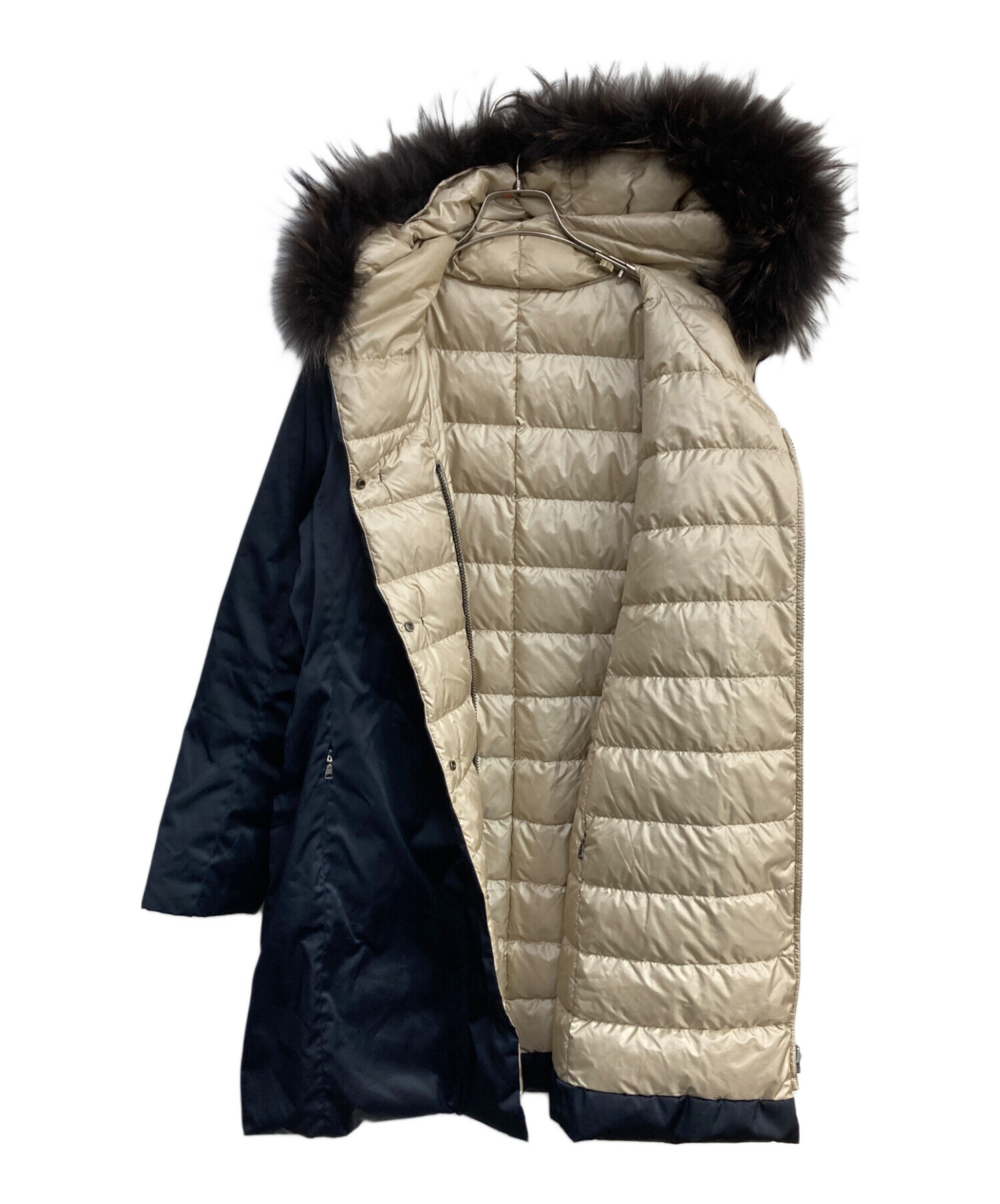 未使用✨Max Mara ウィークエンド ベルト付 リバーシブル ダウン コート MAXMARA WEEKEND LINE（マックスマーラウィークエンドライン） WEEKEND