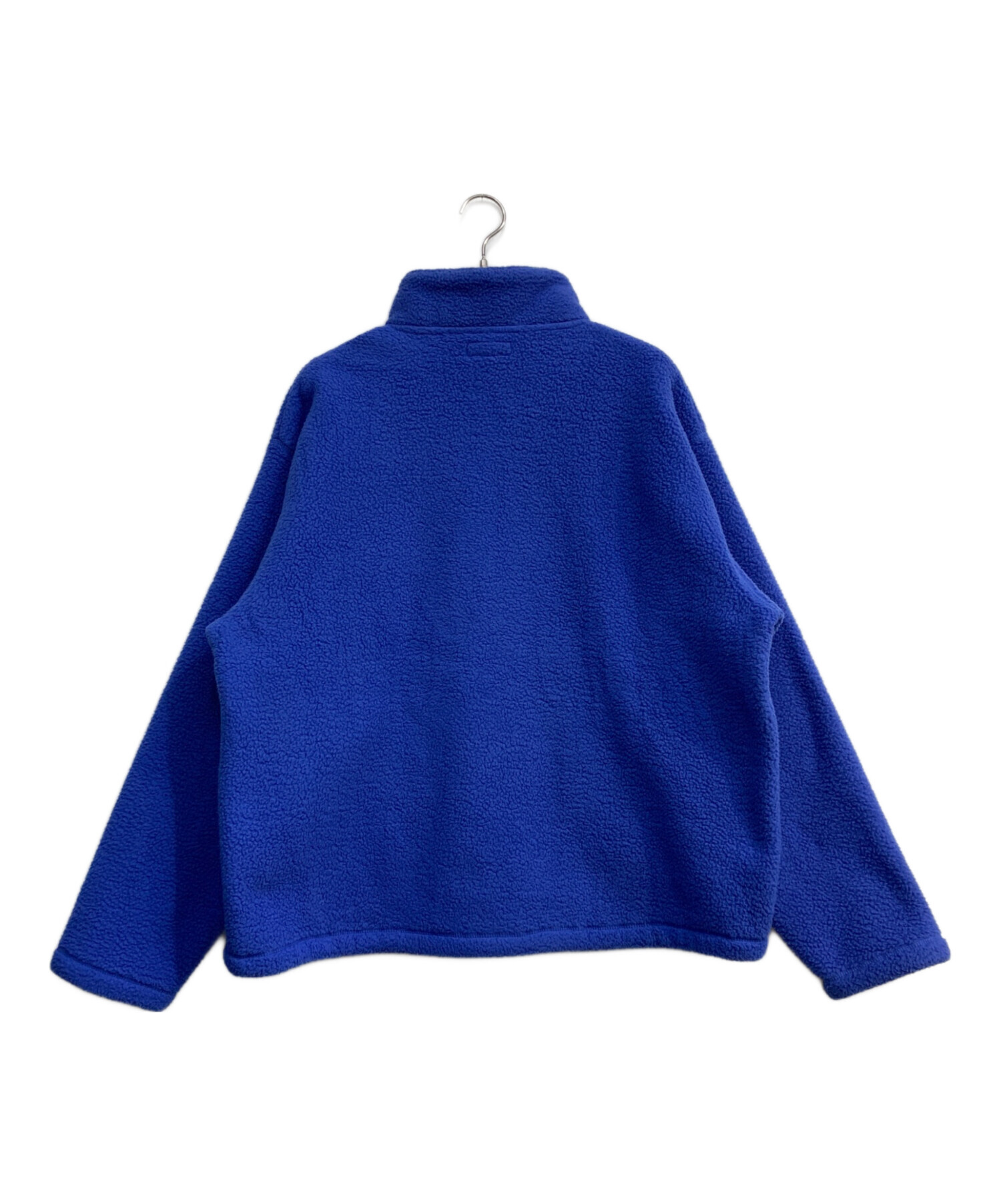 中古・古着通販】stussy (ステューシー) Half Zip Mock Neck ブルー 中古・古着通販】stussy (ステューシー) Half Zip Mock Neck ブルー