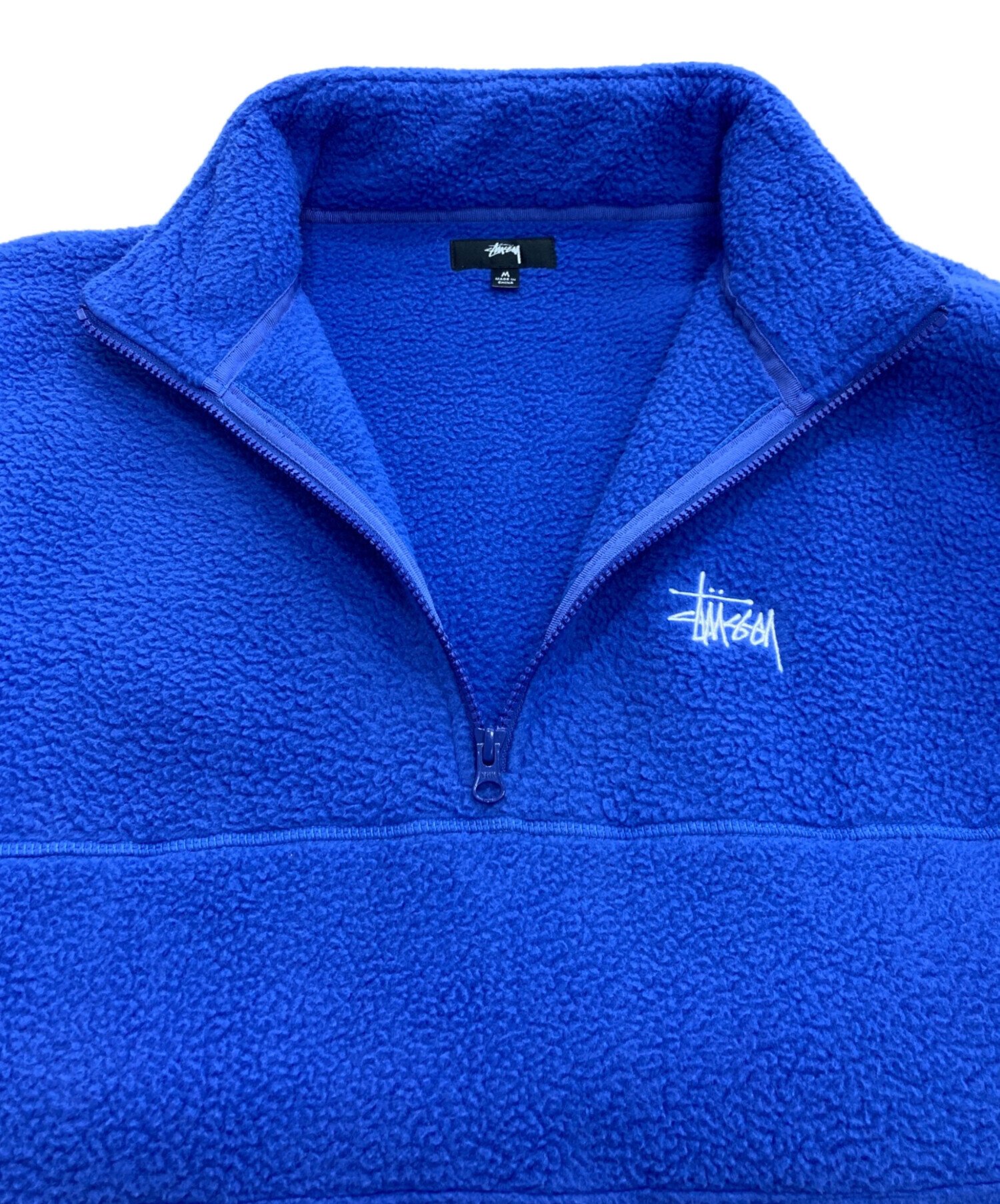 stussy クッション　ブルー　未使用 Stock Link Zip Hoodie Pigment Dyed – Navy | Sweats | Stüssy