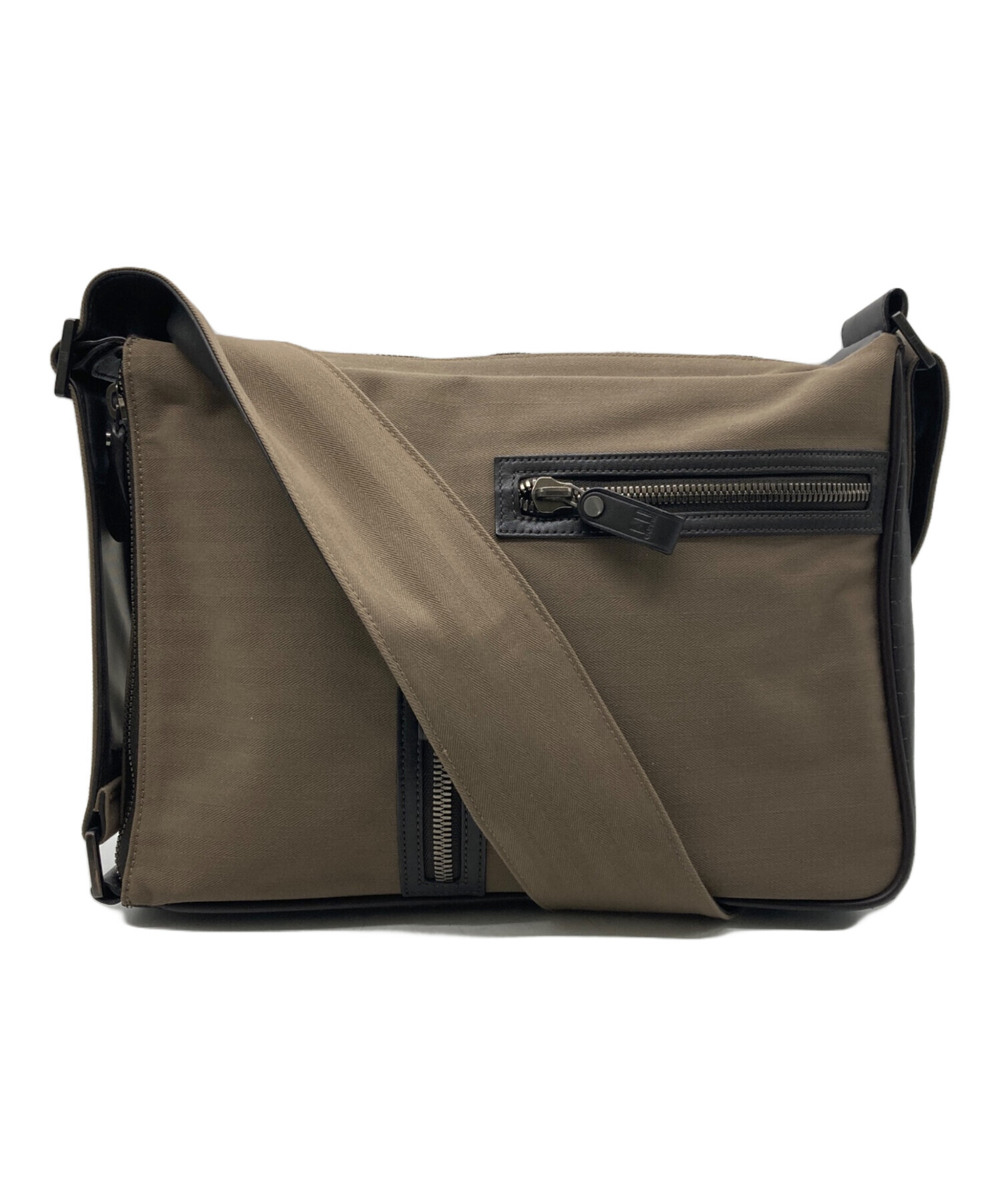 中古・古着通販】dunhill (ダンヒル) キャンバスショルダーバッグ