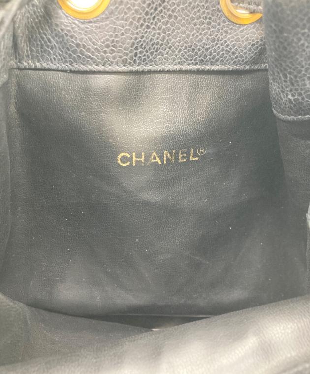 中古・古着通販】CHANEL (シャネル) ココマーク巾着ショルダーバッグ