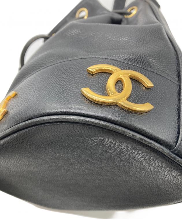 中古・古着通販】CHANEL (シャネル) ココマーク巾着ショルダーバッグ