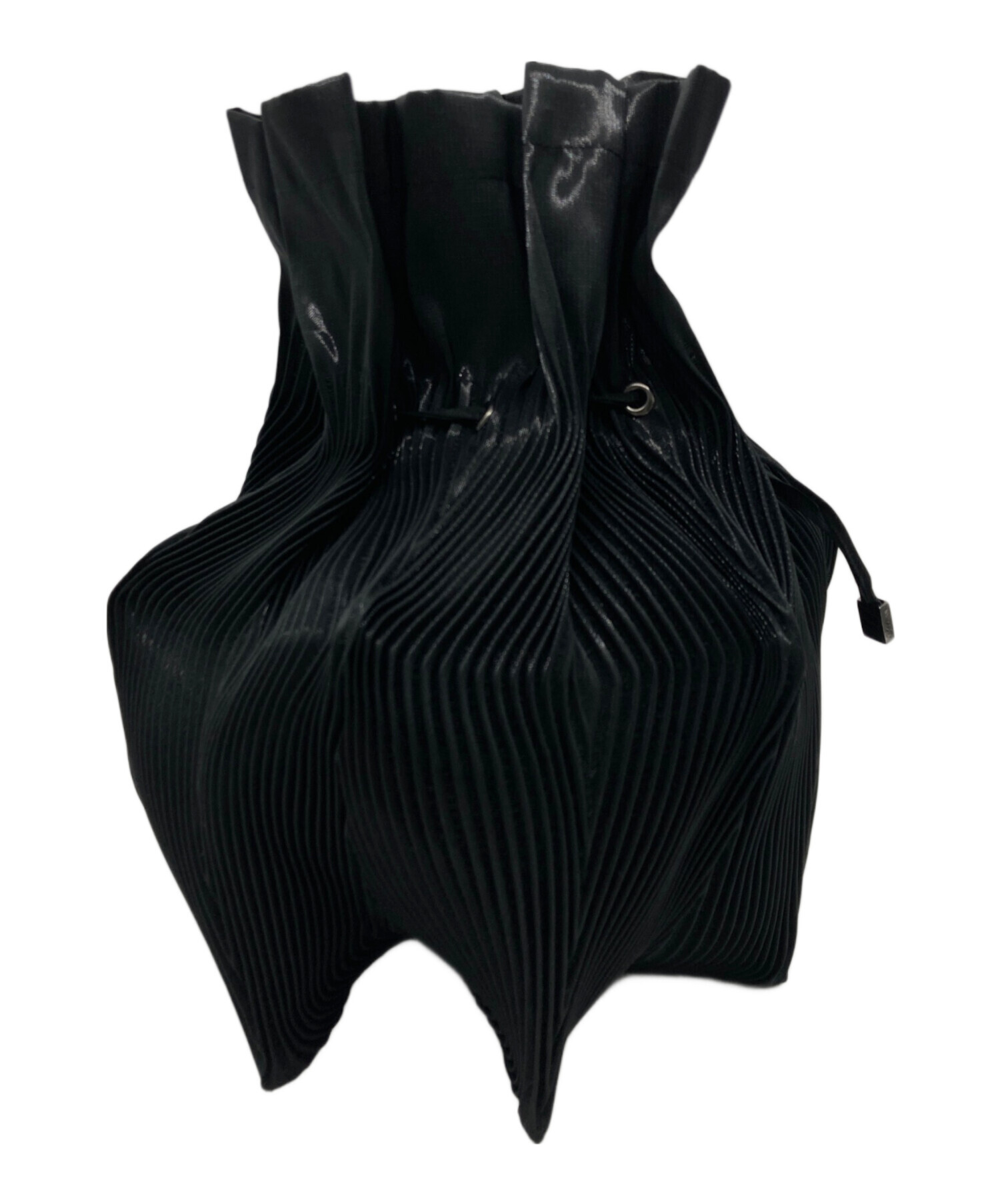 中古・古着通販】ISSEY MIYAKE (イッセイミヤケ) 変形プリーツ巾着
